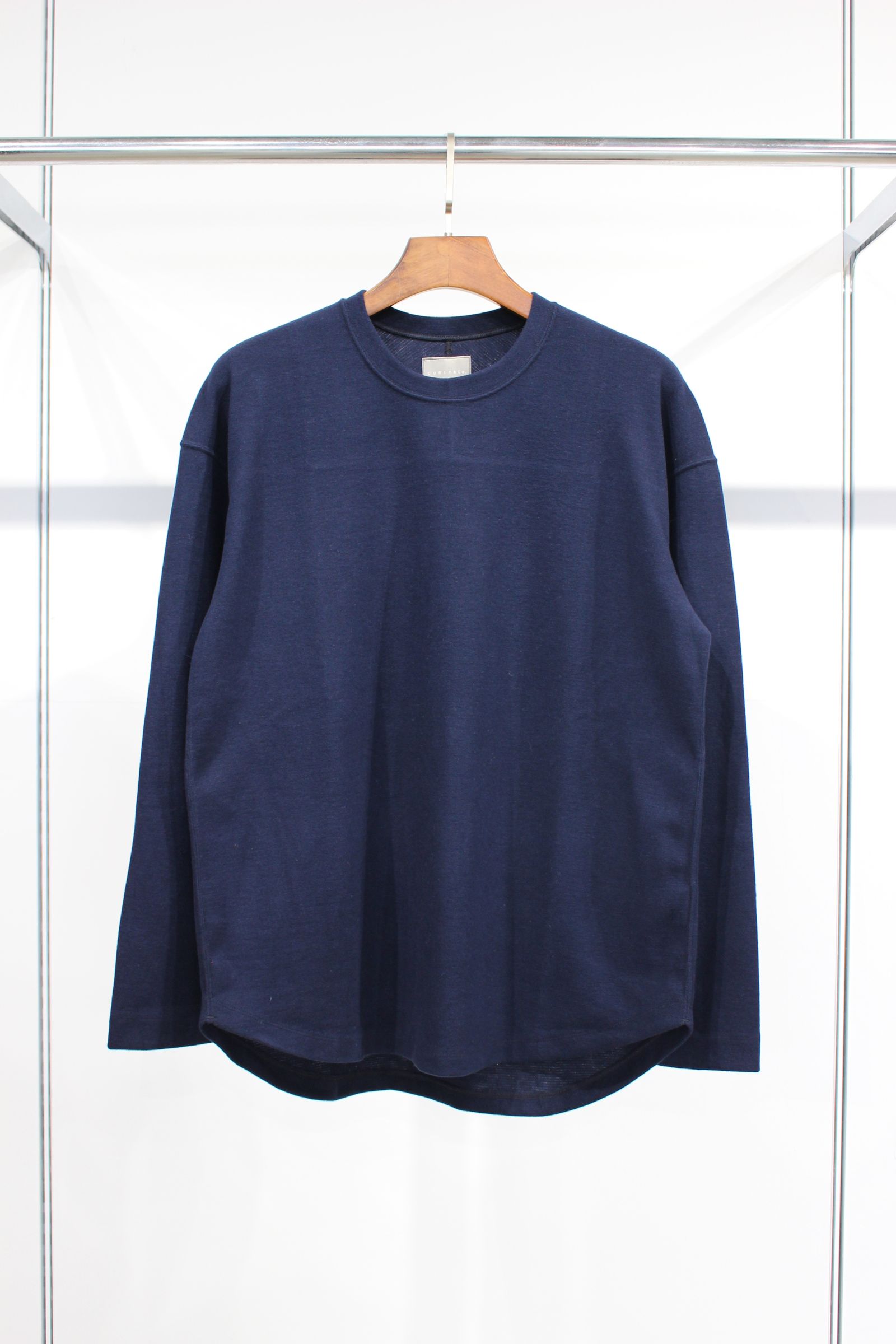 PREMIEREWARM L/S TEE/NAVY