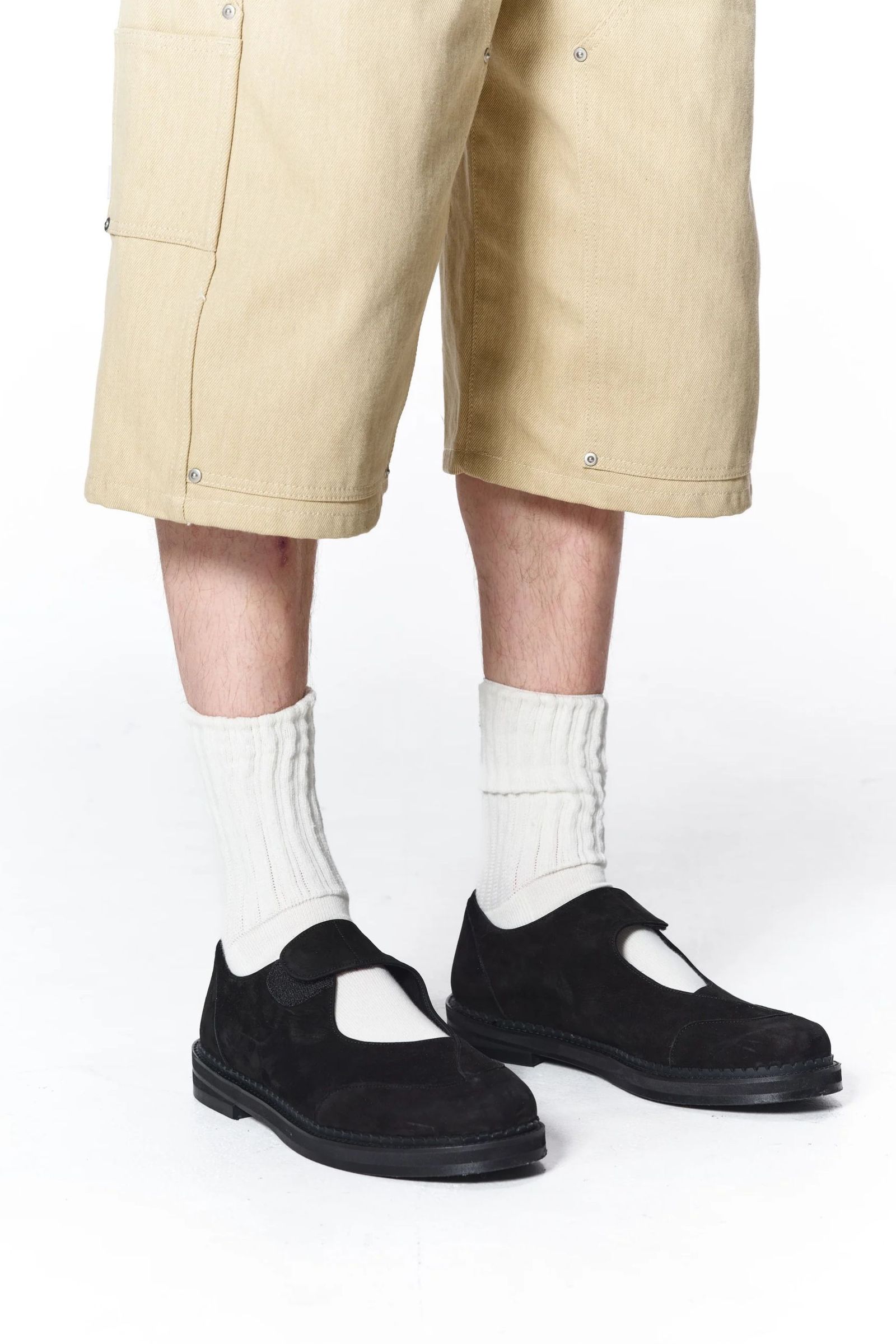 ORGANIC COTTON RIB SOCKS | OFF WHITE | ソックス