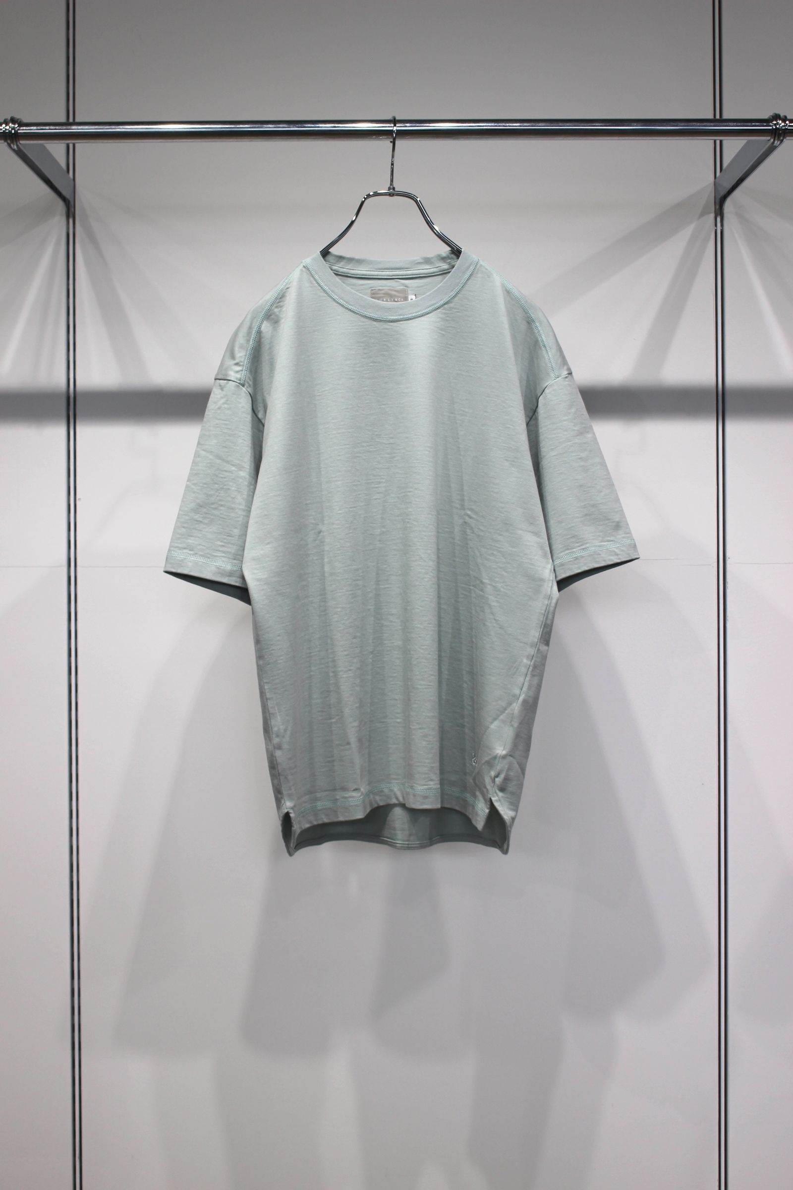 BASIC COTTON CREW-NECK TEE | MINT | カットソー