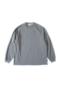 L/S T-SHIRT | BLUE GRAY | カットソー