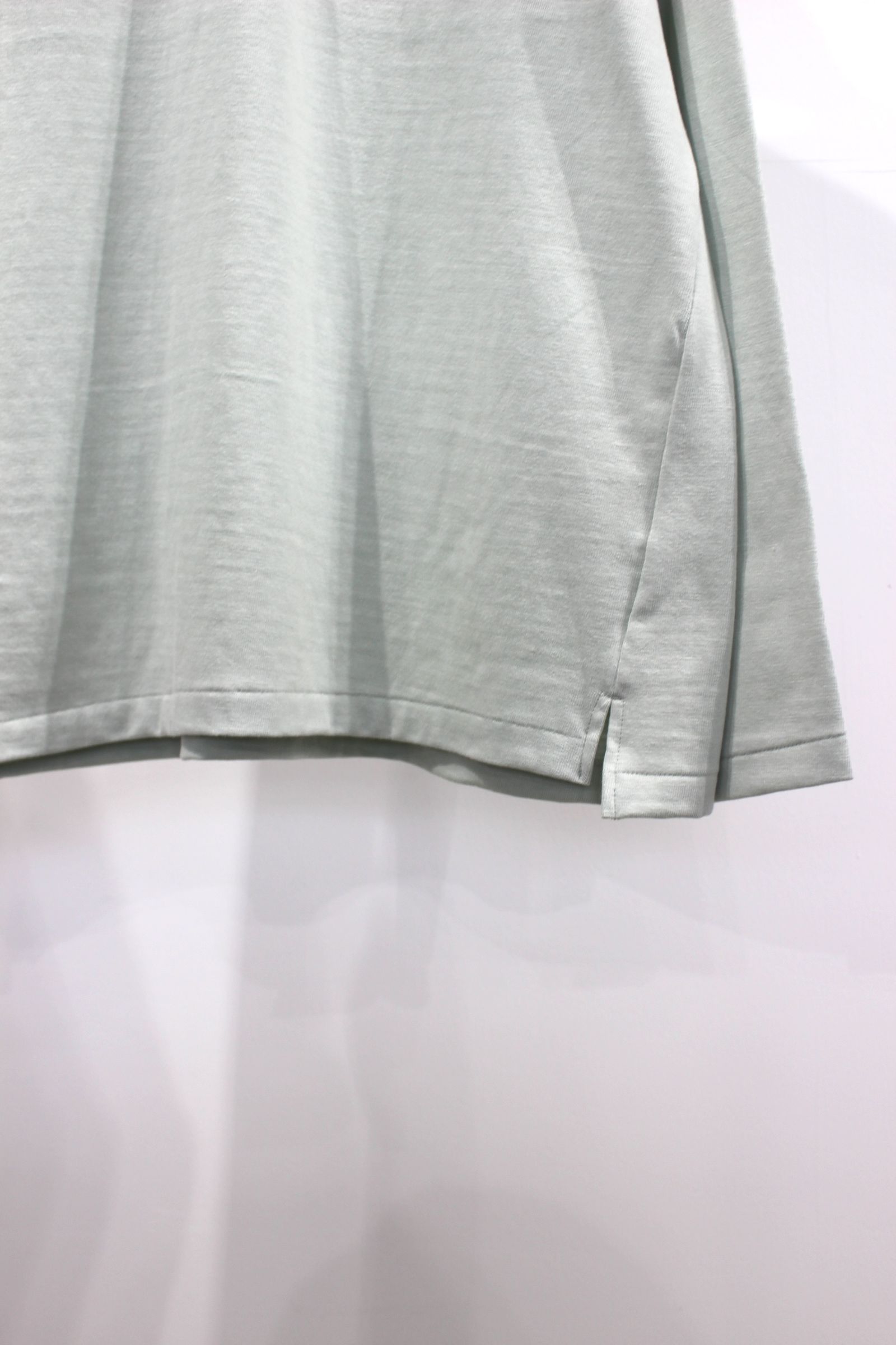 C/R CREW NECK LS T-SHIRT/MINT
