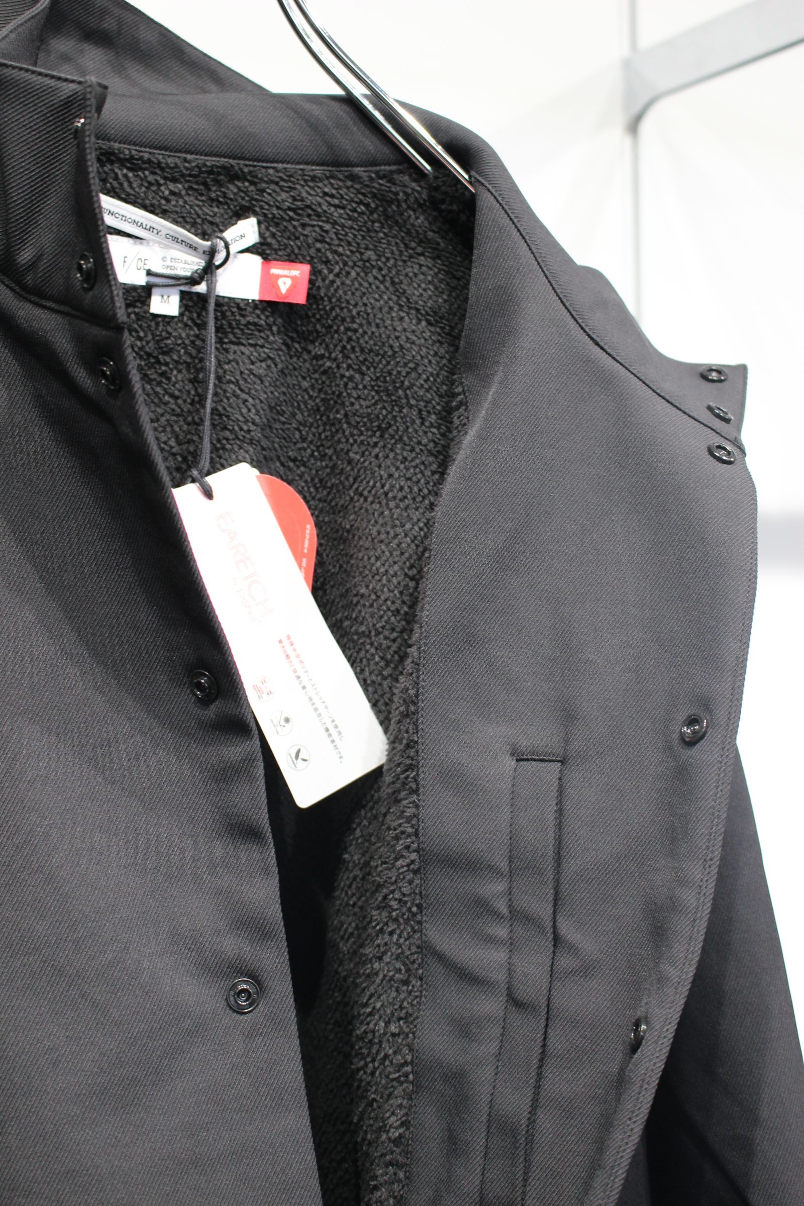 HOLLOW FIBER DRIZZLER BLOUSON | Black | ブルゾン