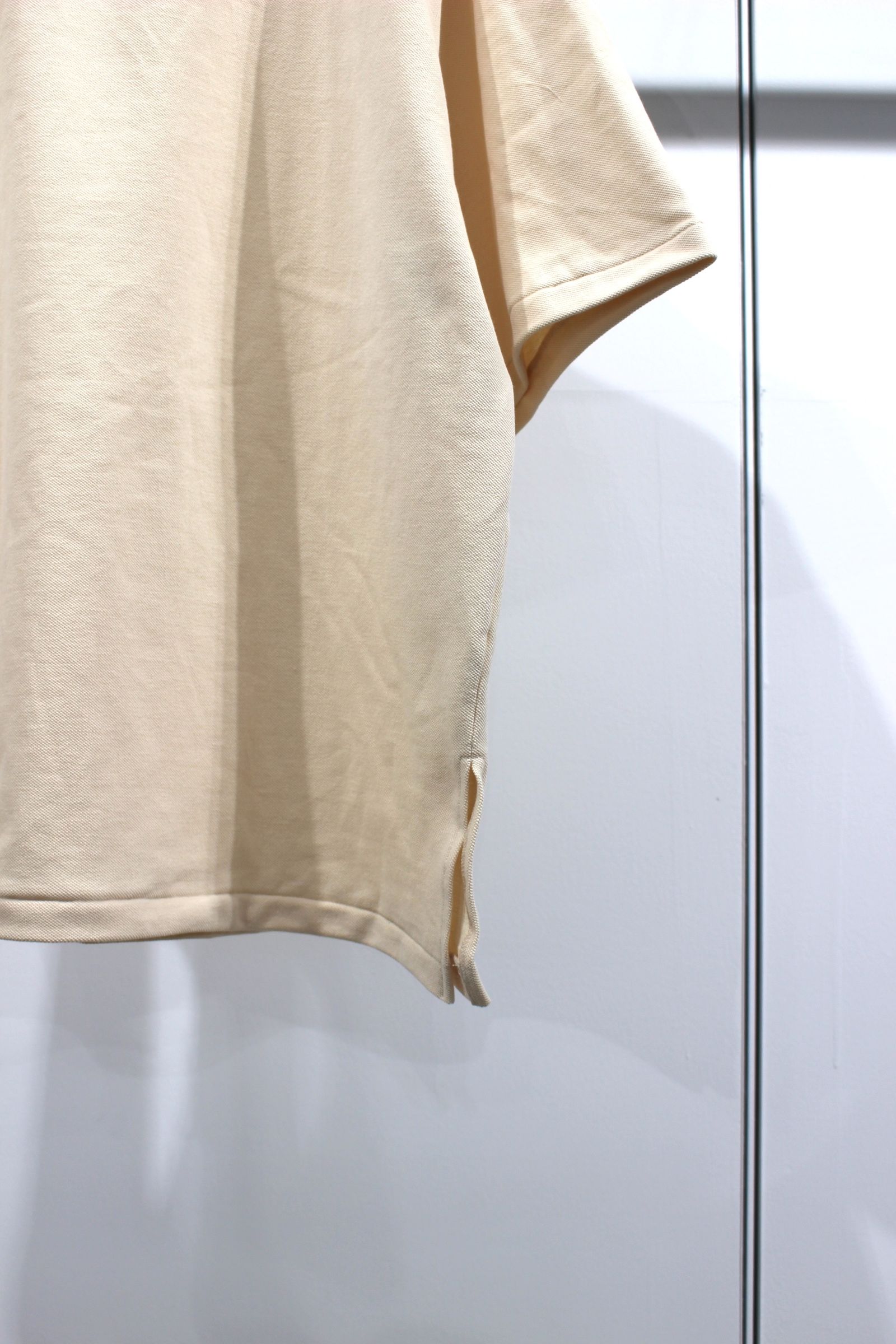 [ラスト1点] HYPER BIG TANGIS PIQUE SKIPPER POLO SHIRT | L.BEIGE | ポロシャツ