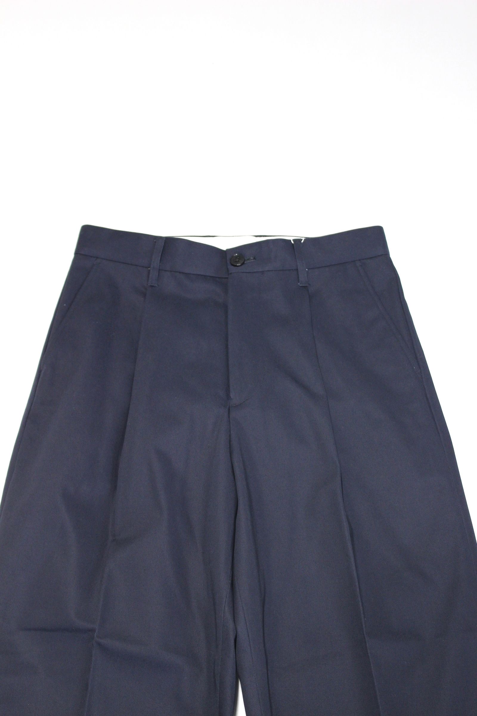 UNIVERSAL PRODUCTS - COTTON 1TUCK TROUSERS/コットン1タック UNIVERSAL PRODUCTS - COTTON 1TUCK TROUSERS/コットン1タック
