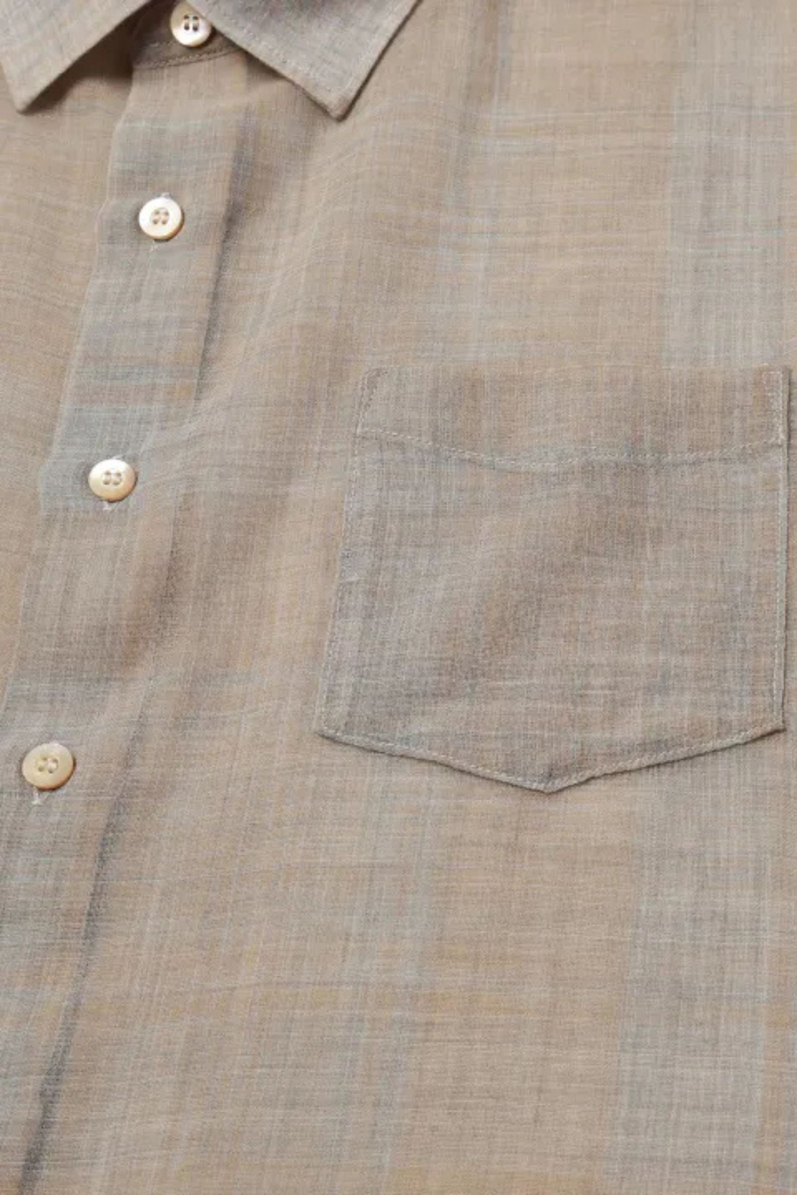 CHECK SHIRT | LIGHT GRAY | シャツ