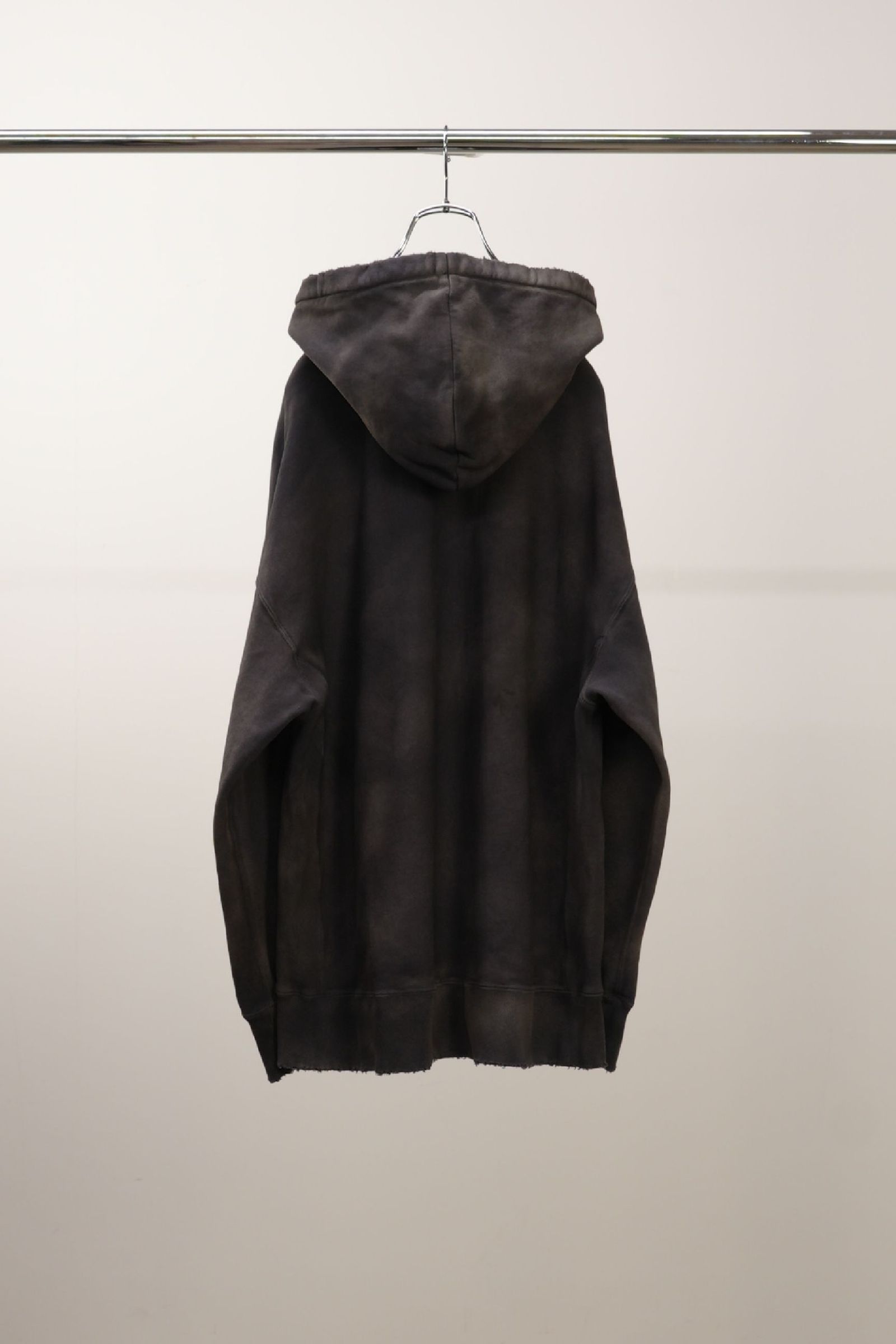 SWITCHING HOODIE | BLACK | フーディー