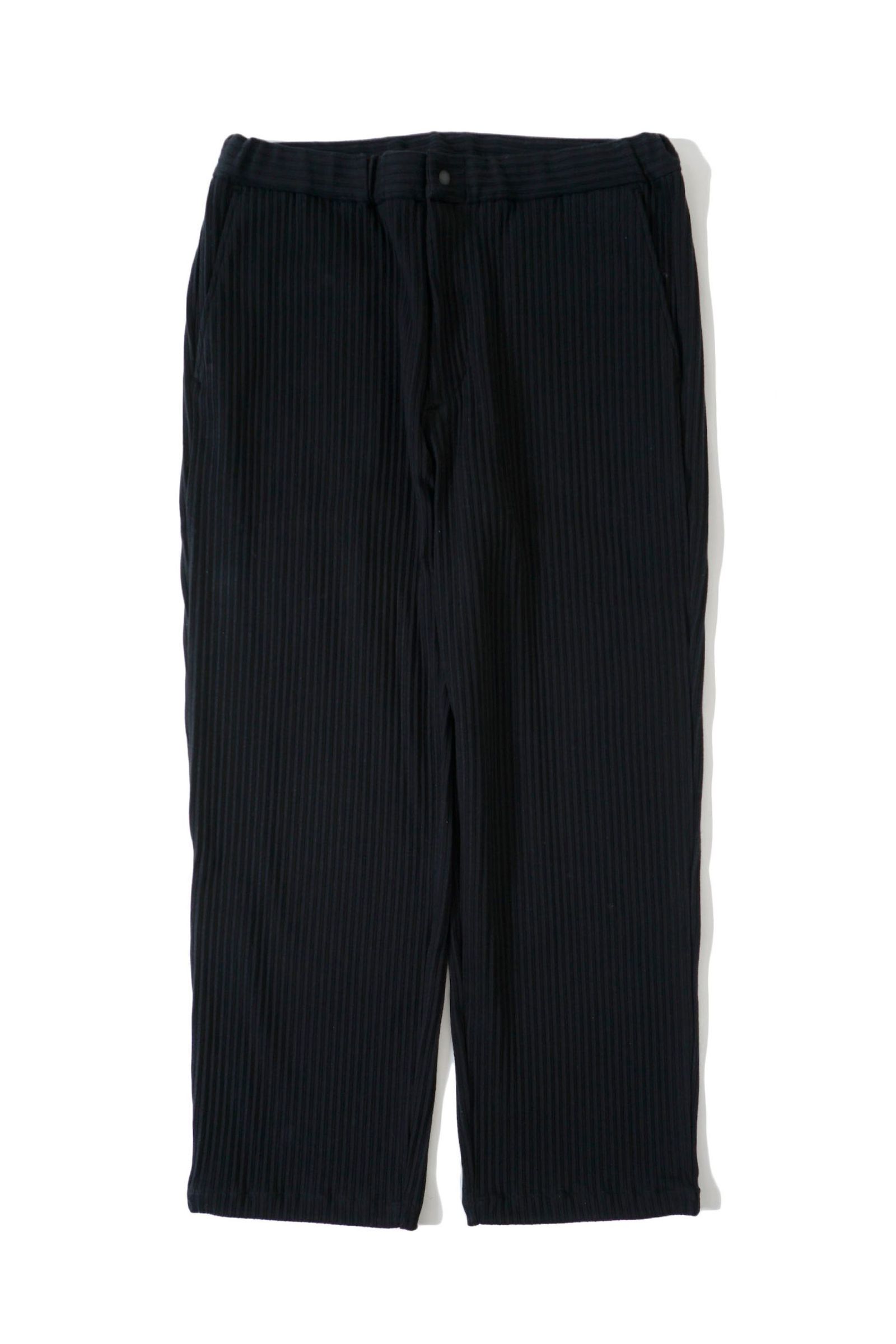 ACCORDION RIB EASY PANTS/リブイージーパンツ