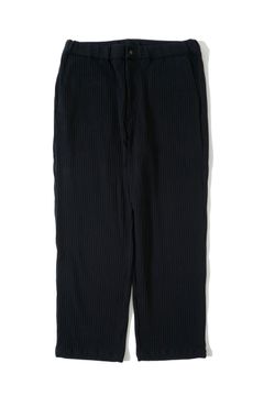 ACCORDION RIB EASY PANTS/リブイージーパンツ