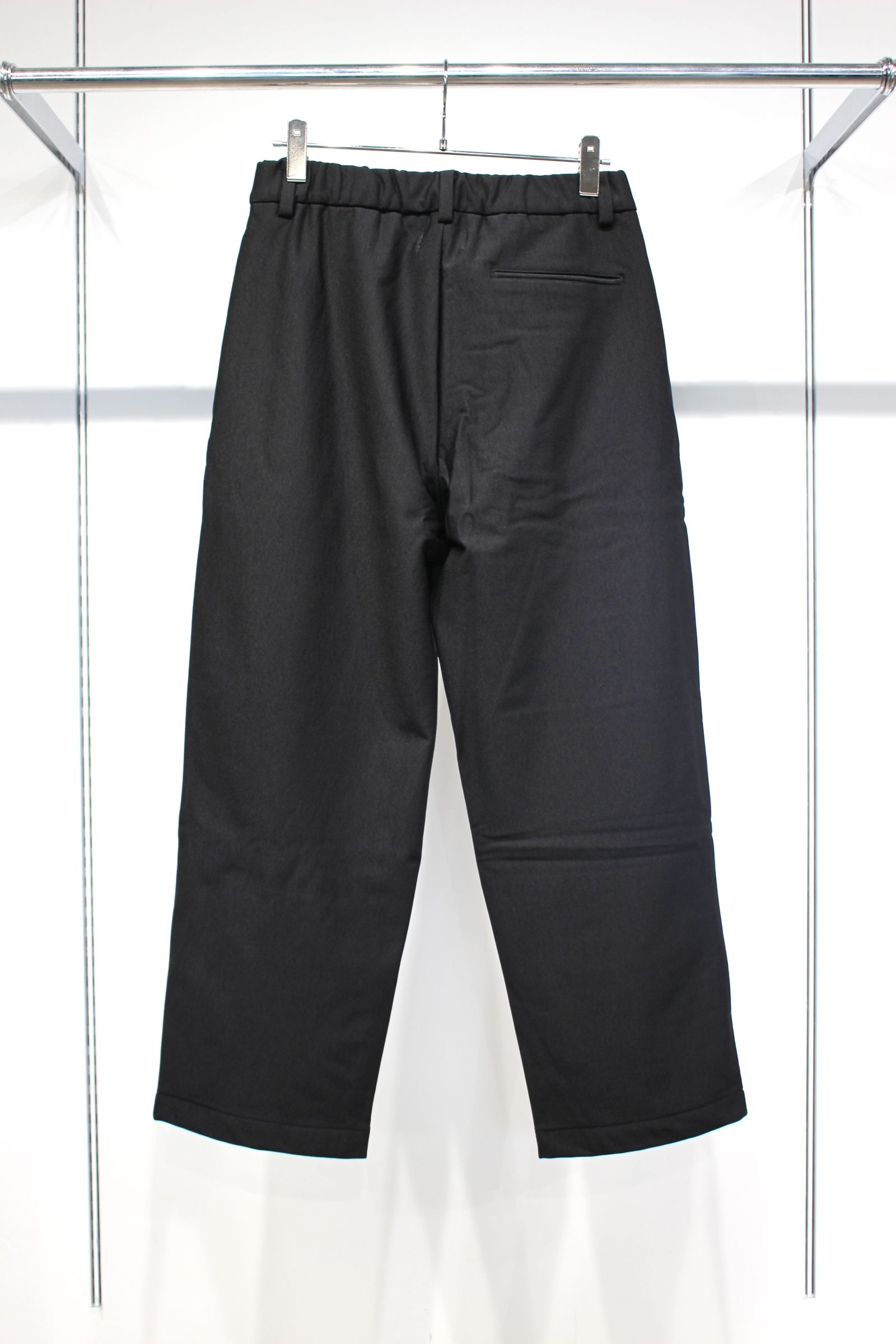 WARM TECH PREMIUM PANTS | COAL BLACK | ワイドパンツ