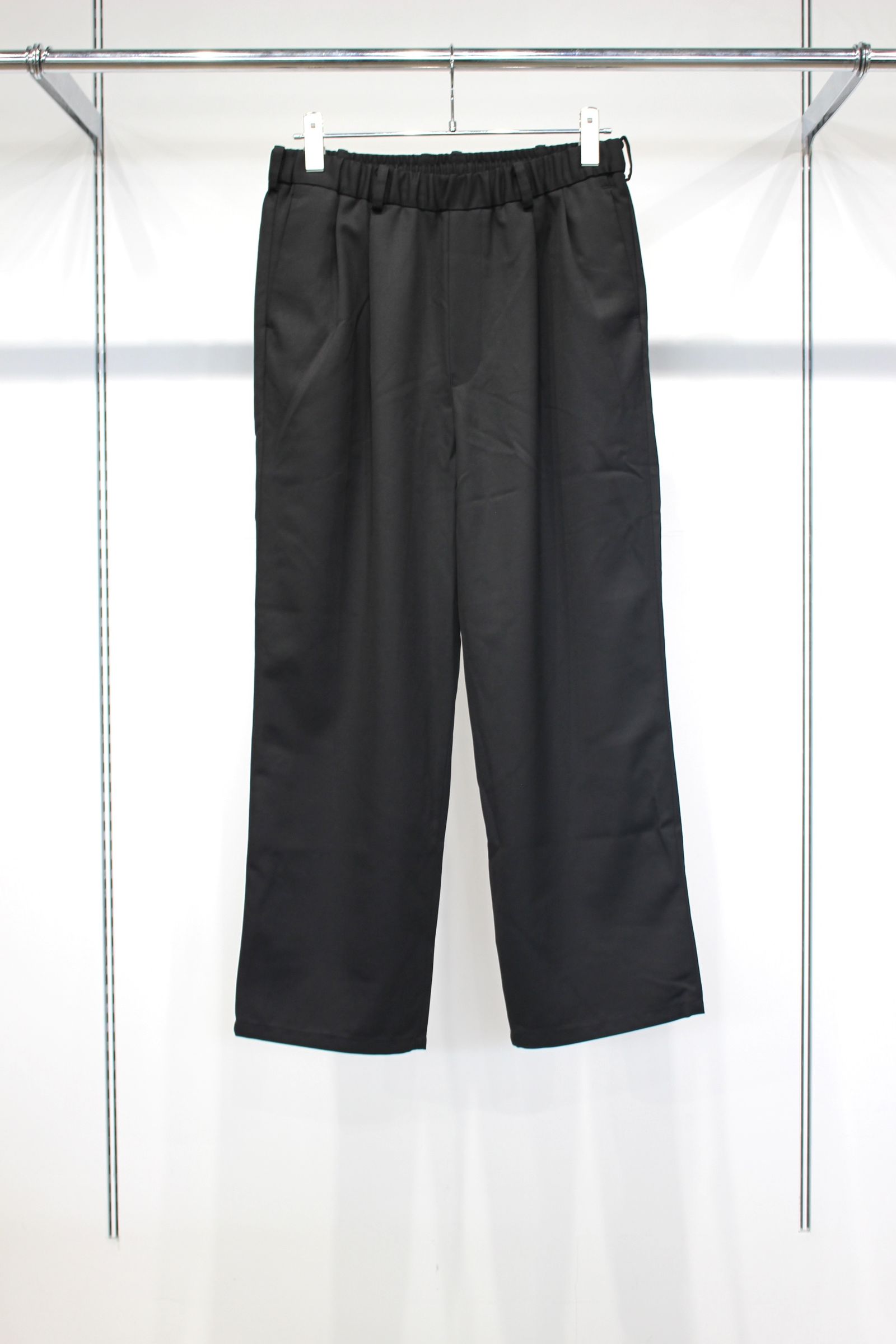 KARSEY STANDARD WIDE PANTS | BLACK | イージーパンツ