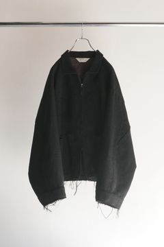 TWEED ZIP JACKET | BLACK | ジャケット