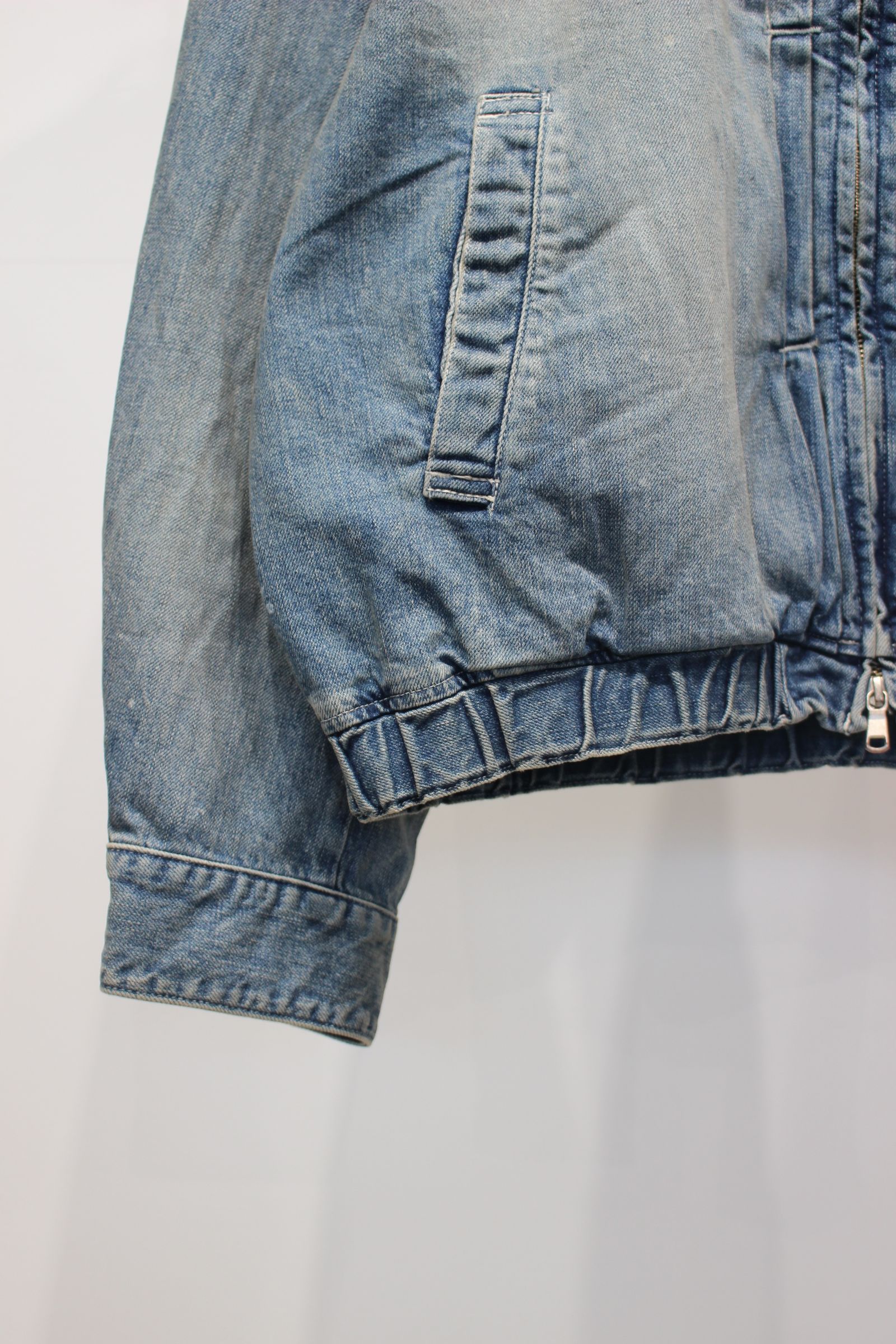 AGING DENIM TUCK JACKET | INDIGO | デニムジャケット