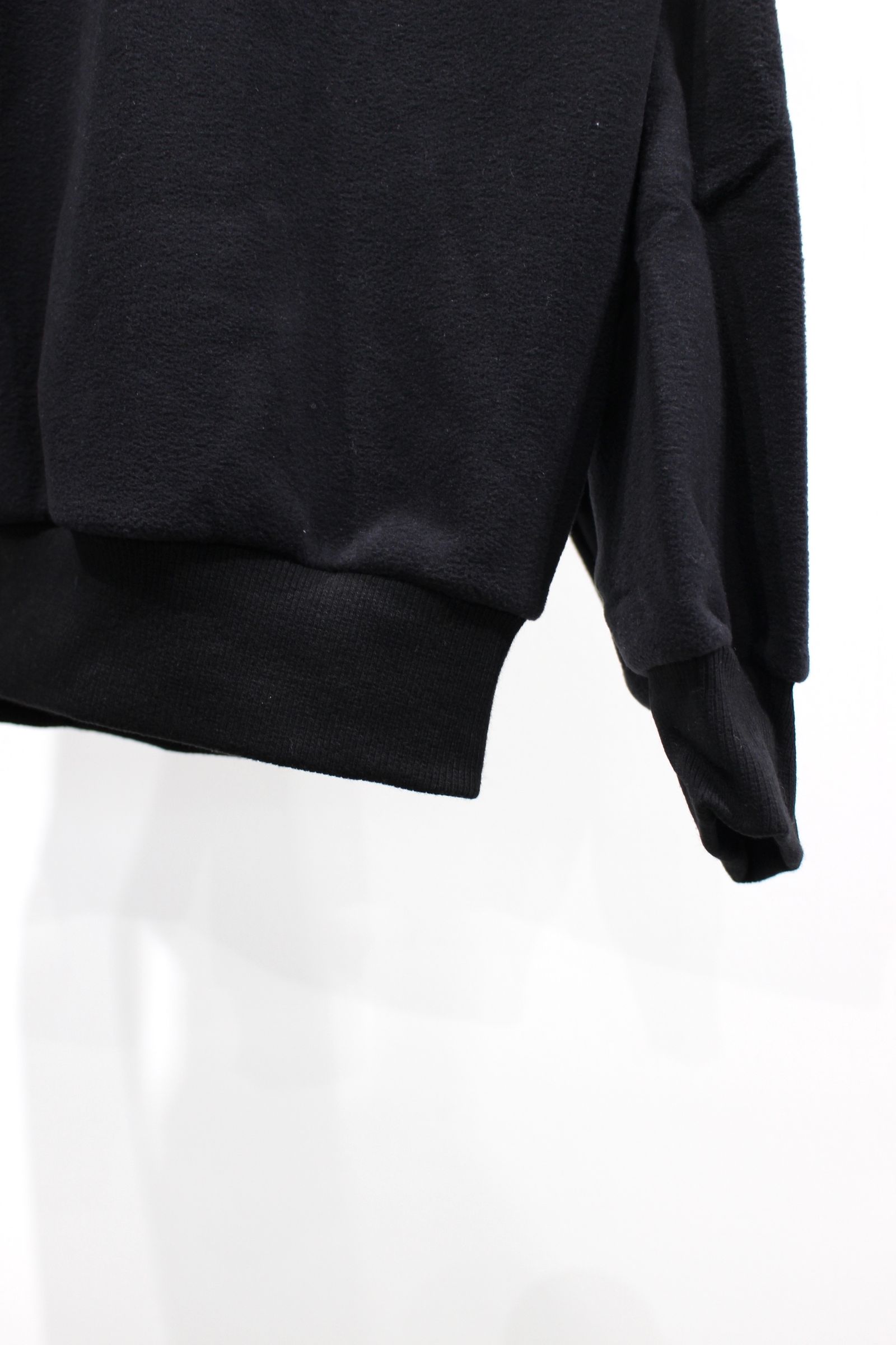 [ラスト1点] Functional sweat | BLACK | フリース