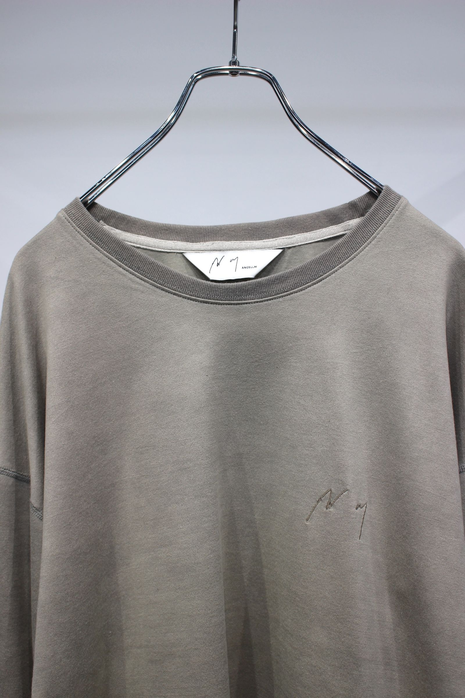 ANCELLM ダメージ トップス カットソー Tシャツ グレー ２ 楽天市場】アンセルム（Tシャツ・カットソー｜トップス