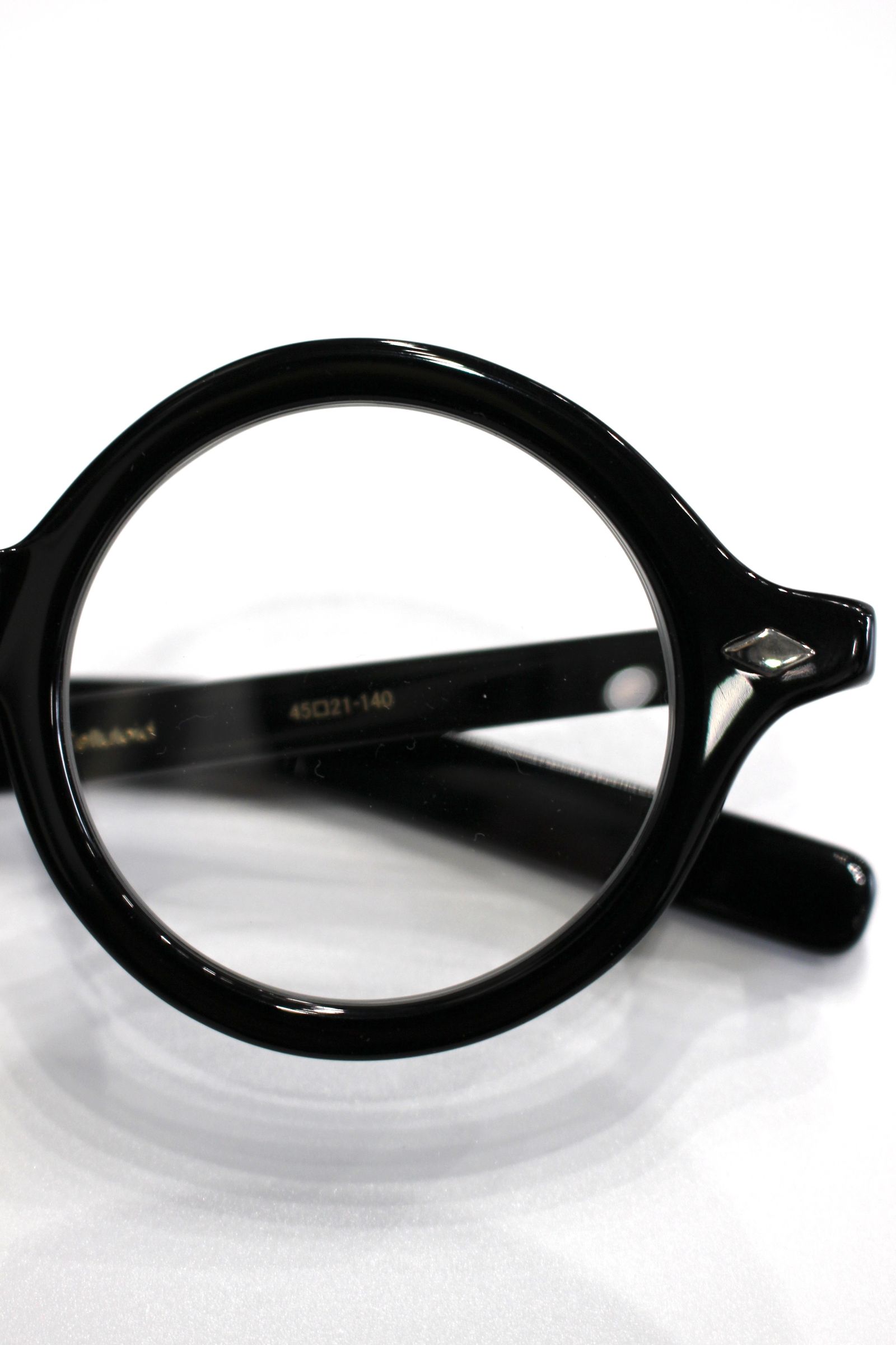 50S-60S USA CELLULOID ROUND-EYE GLASSES/セルロイドメガネ