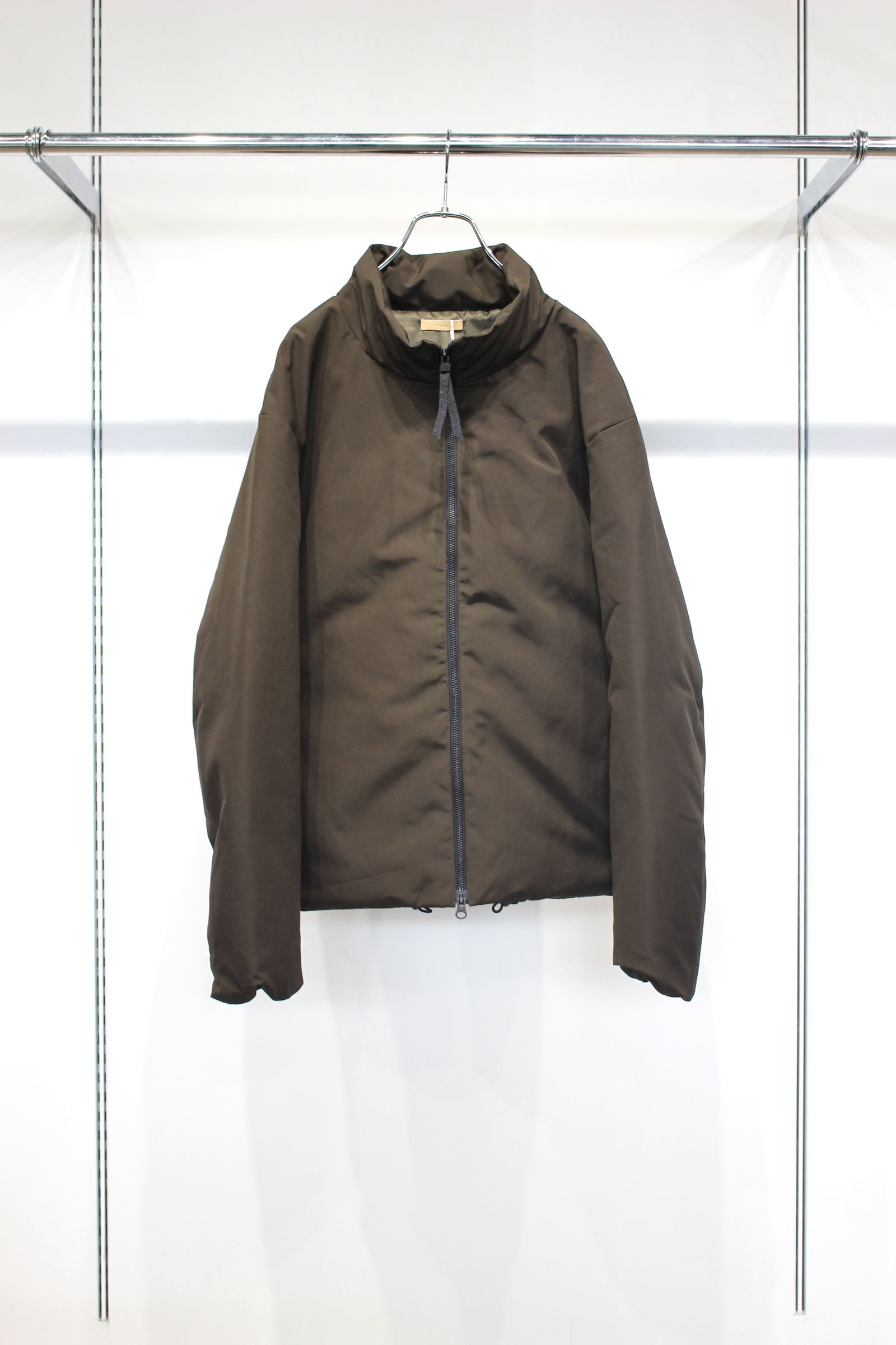 WEATHER CLOTH DOWN BLOUSON | DARK BROWN | ダウンジャケット