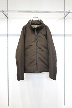 WEATHER CLOTH DOWN BLOUSON | DARK BROWN | ダウンジャケット