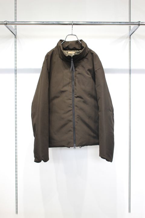 WEATHER CLOTH DOWN BLOUSON | DARK BROWN | ダウンジャケット