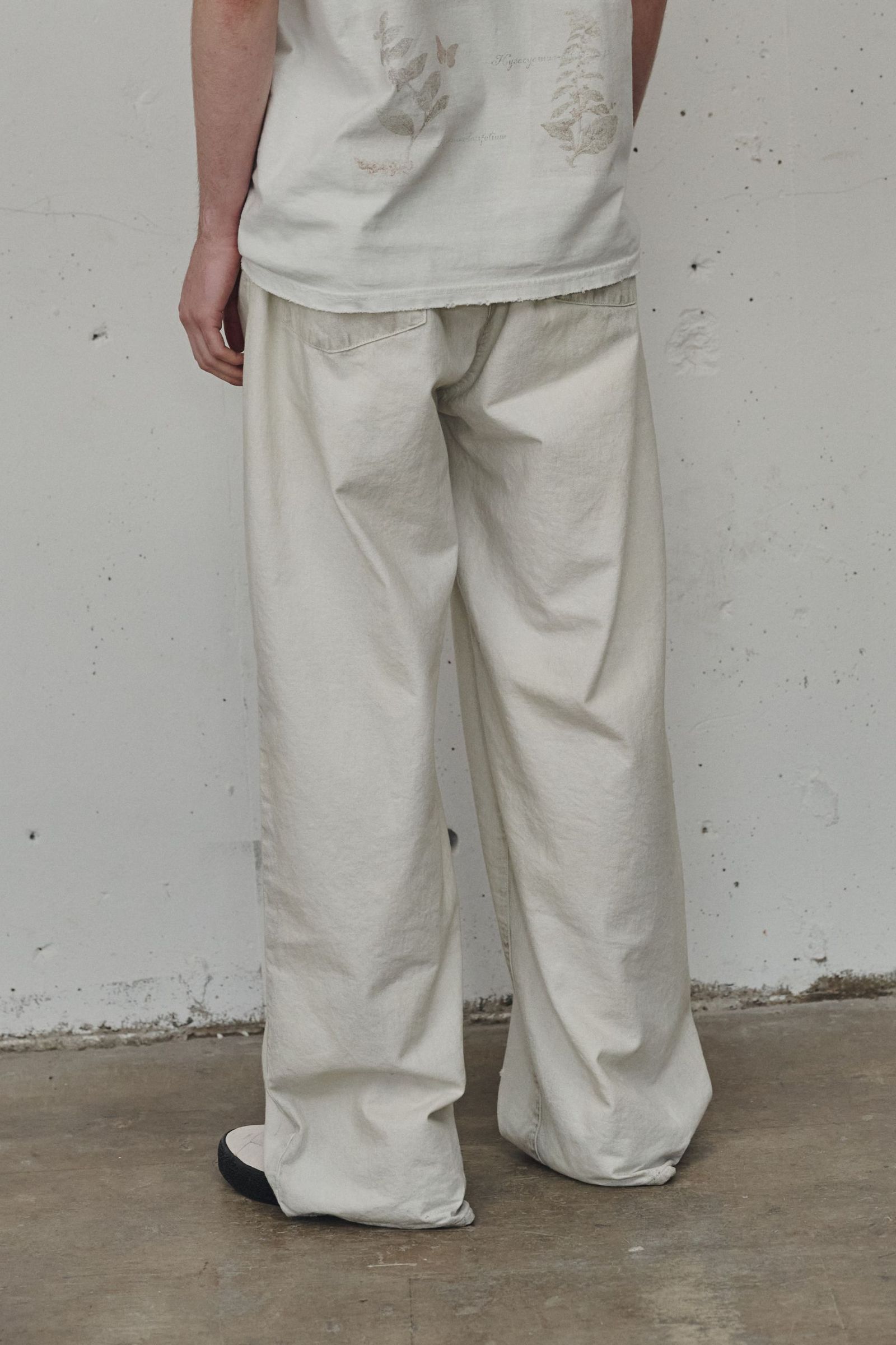 #06 AGING 10oz type-C | WHITE | デニムパンツ