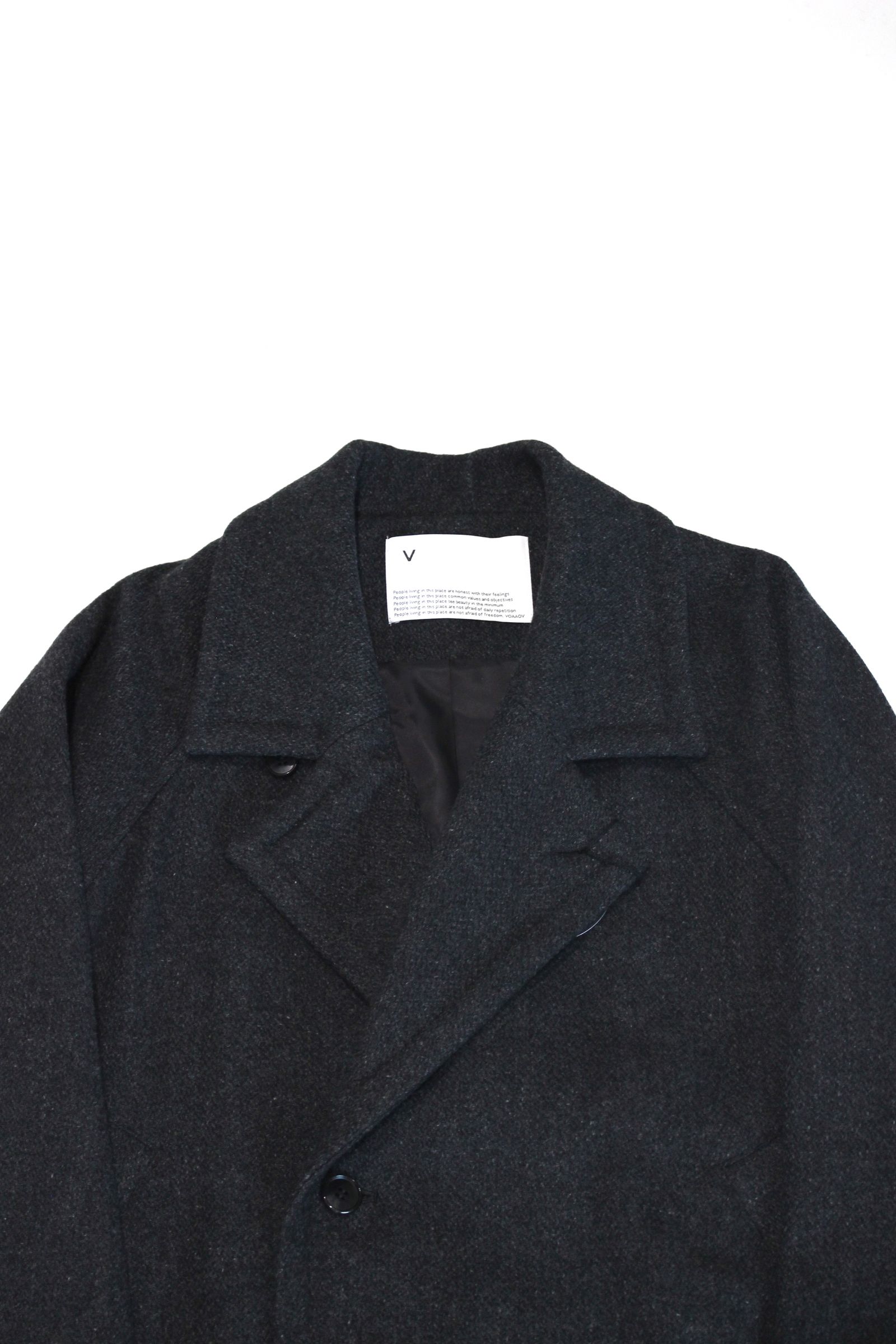 VOAAOV - Yabure Oil Cut Wool Long Coat/ロングコート | NapsNote