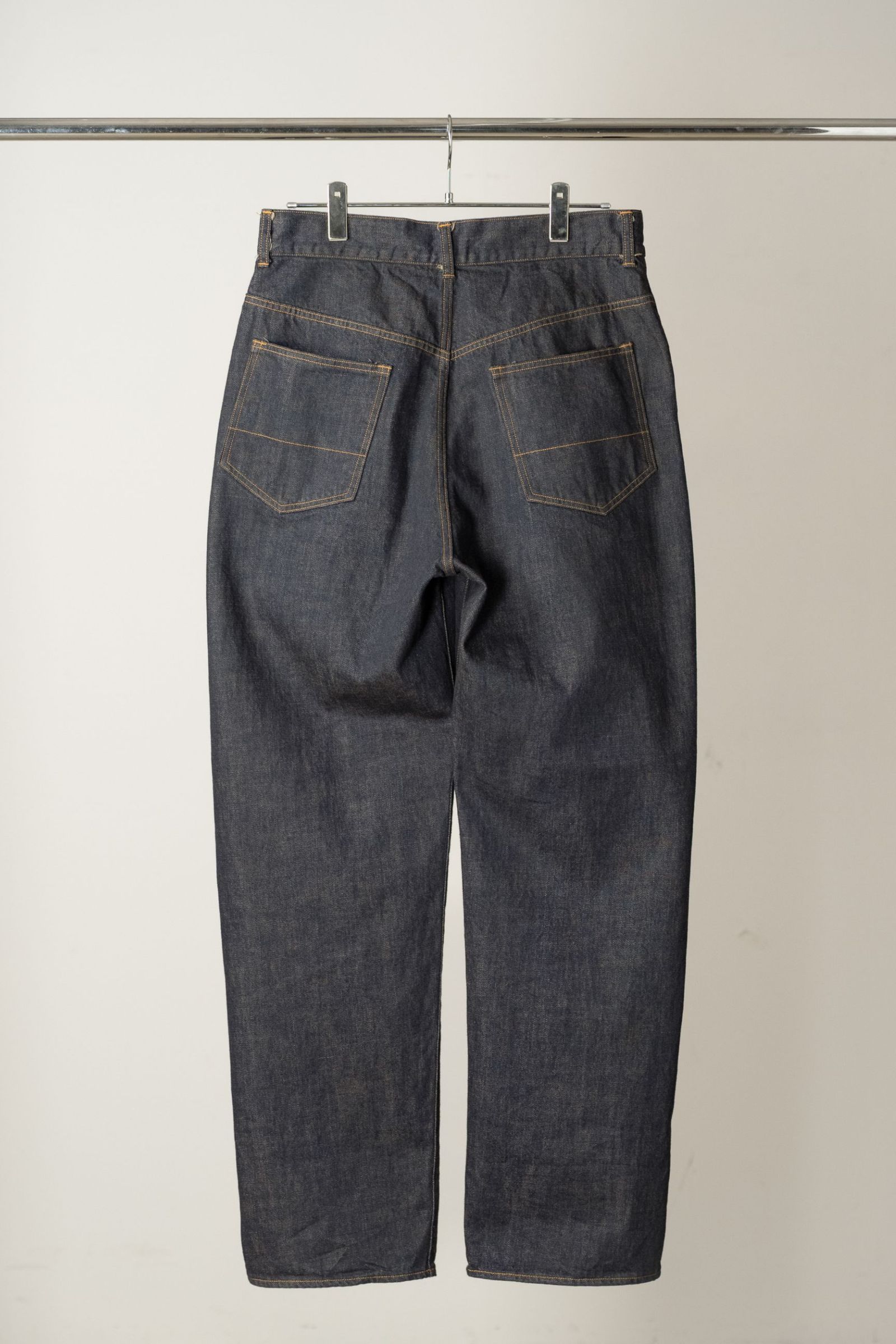 #02 SELVEDGE TAPERED 5P DENIM PANTS OW | INDIGO | デニムパンツ