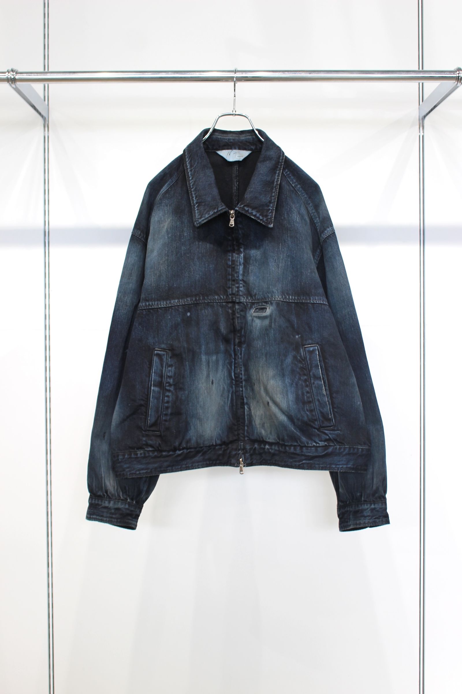 [ラスト1点] DENIM ZIPUP JACKET | BLACK | デニムジャケット