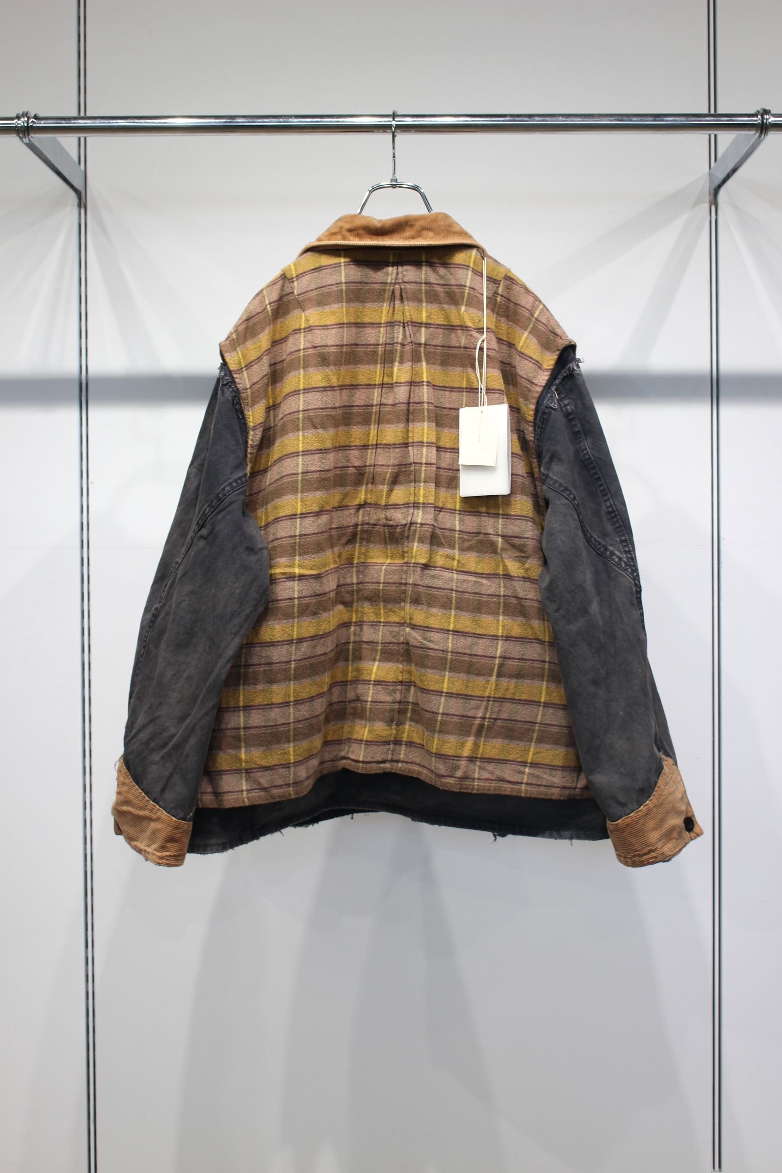 REVERSIBLE WORK JACKET | BLACK | リバーシブルジャケット