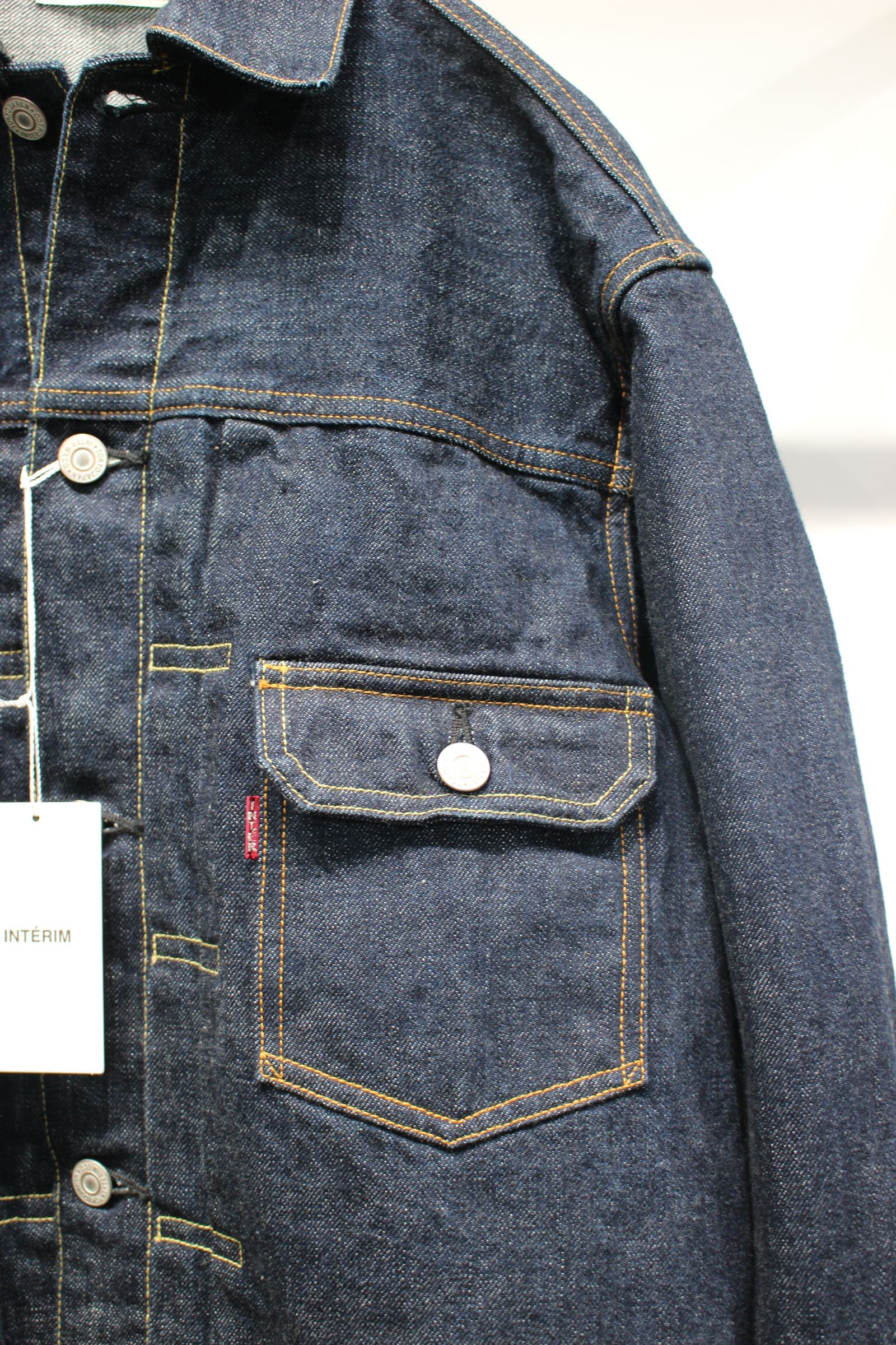 "2ND" SHUTTLE DENIM SIDE PANEL JACKET | NAVY | デニムジャケット