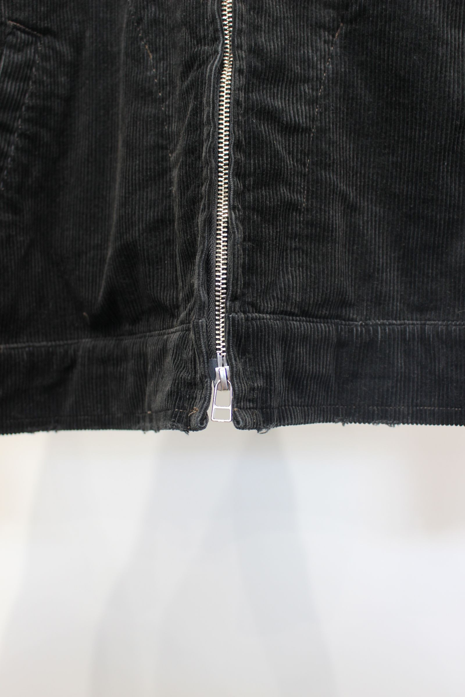 CORDUROY ZIPUP JACKET | BLACK | コーデュロイジャケット