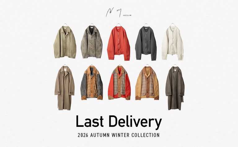 ANCELLM 26  AW Last Delivery | New Item
