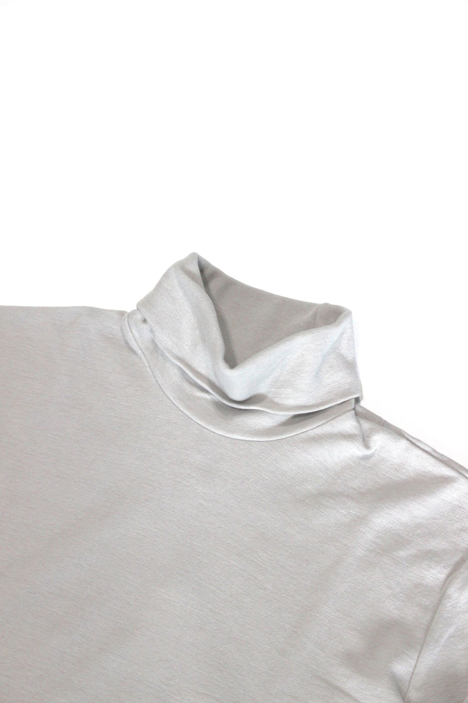 CRUNCH CASHMERE L/S TTL TEE/タートルネックカットソー