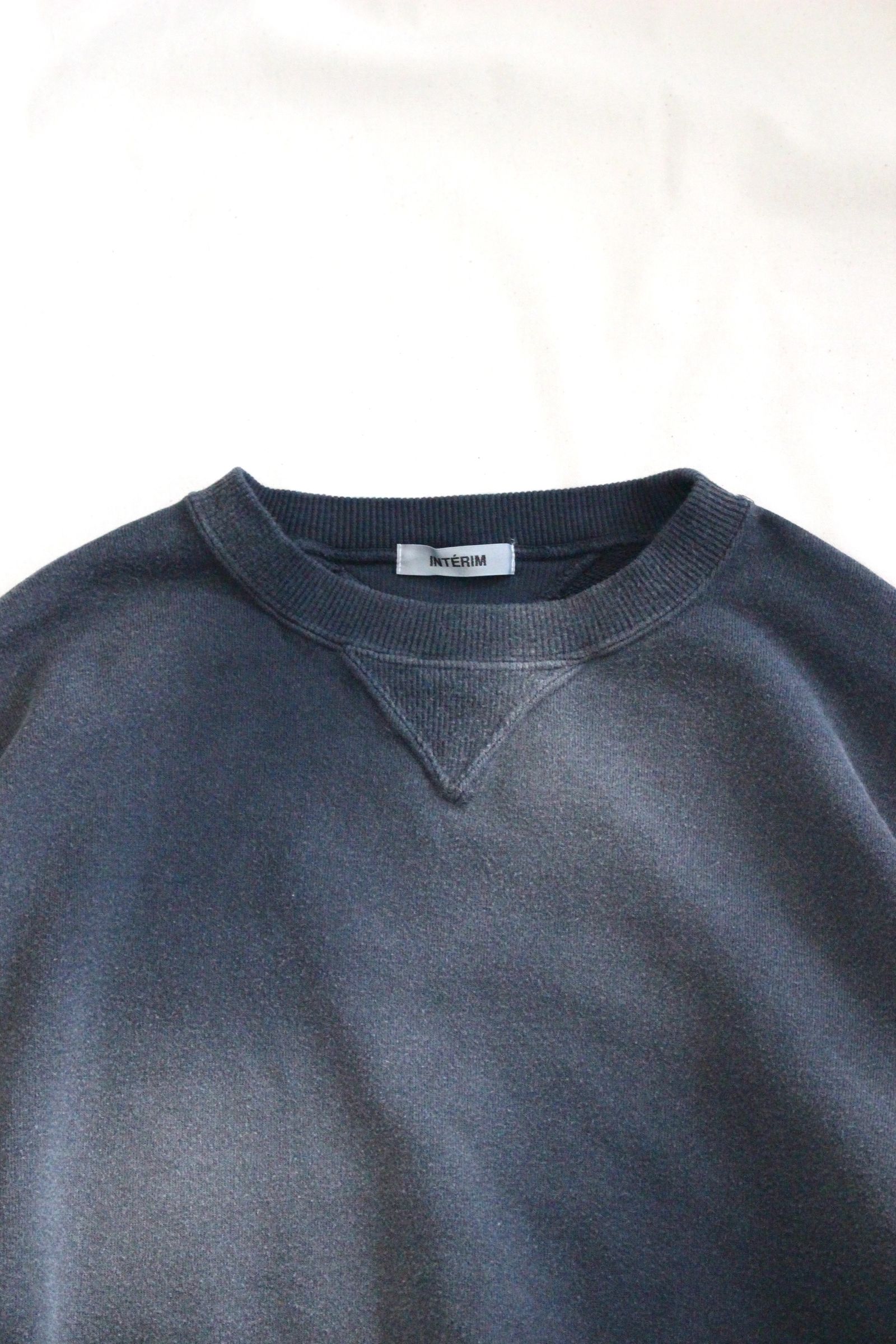 [ラスト1点] VINTAGE FADE BOTH V-GAZETTE SWEAT SHIRT | SUMI | スウェット