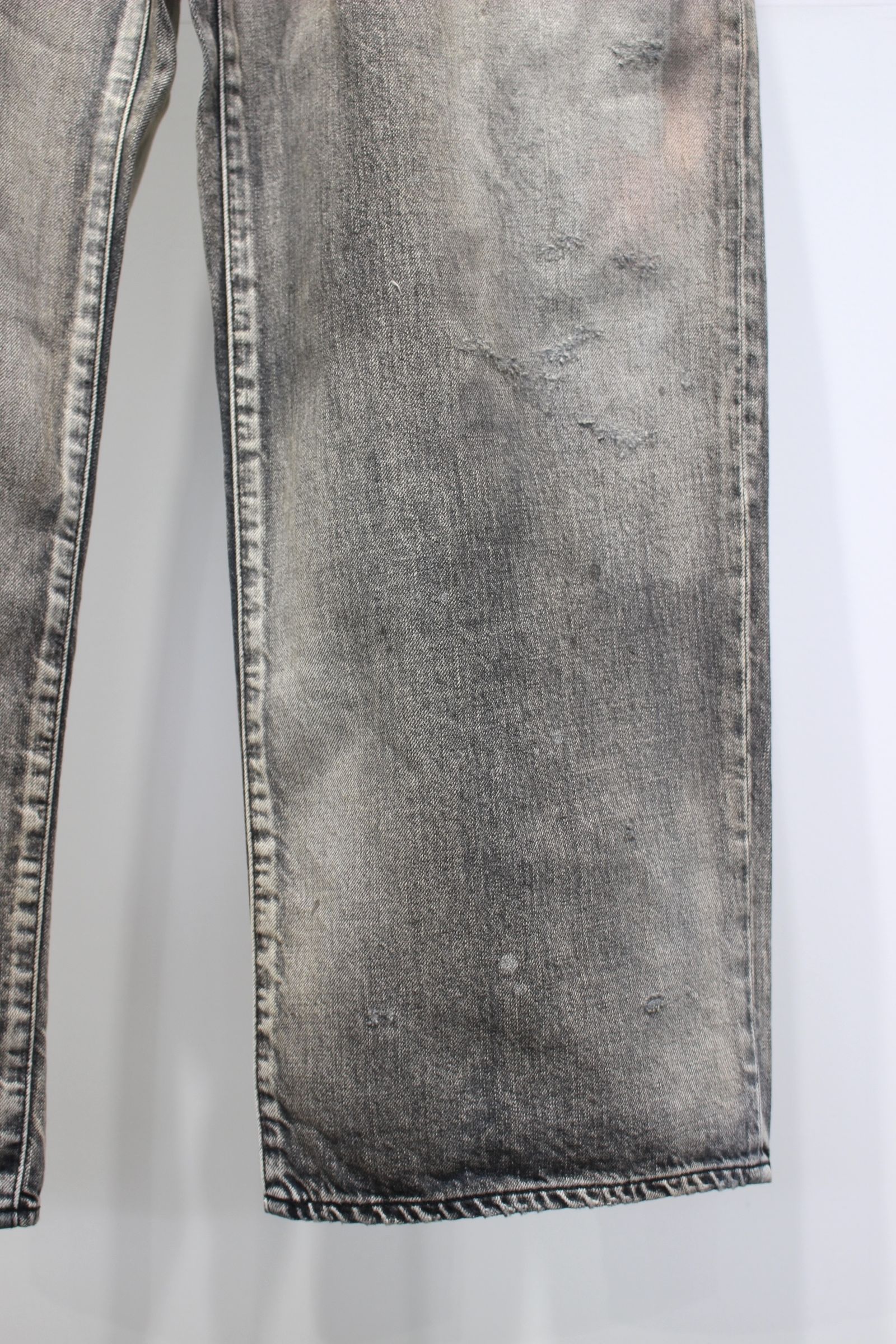 #01 MIDTAPERED 5P DENIM PANTS | BLACK | デニムパンツ