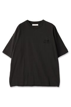 PIGMENT EMBROIDERY TEE | BLACK | Tシャツ