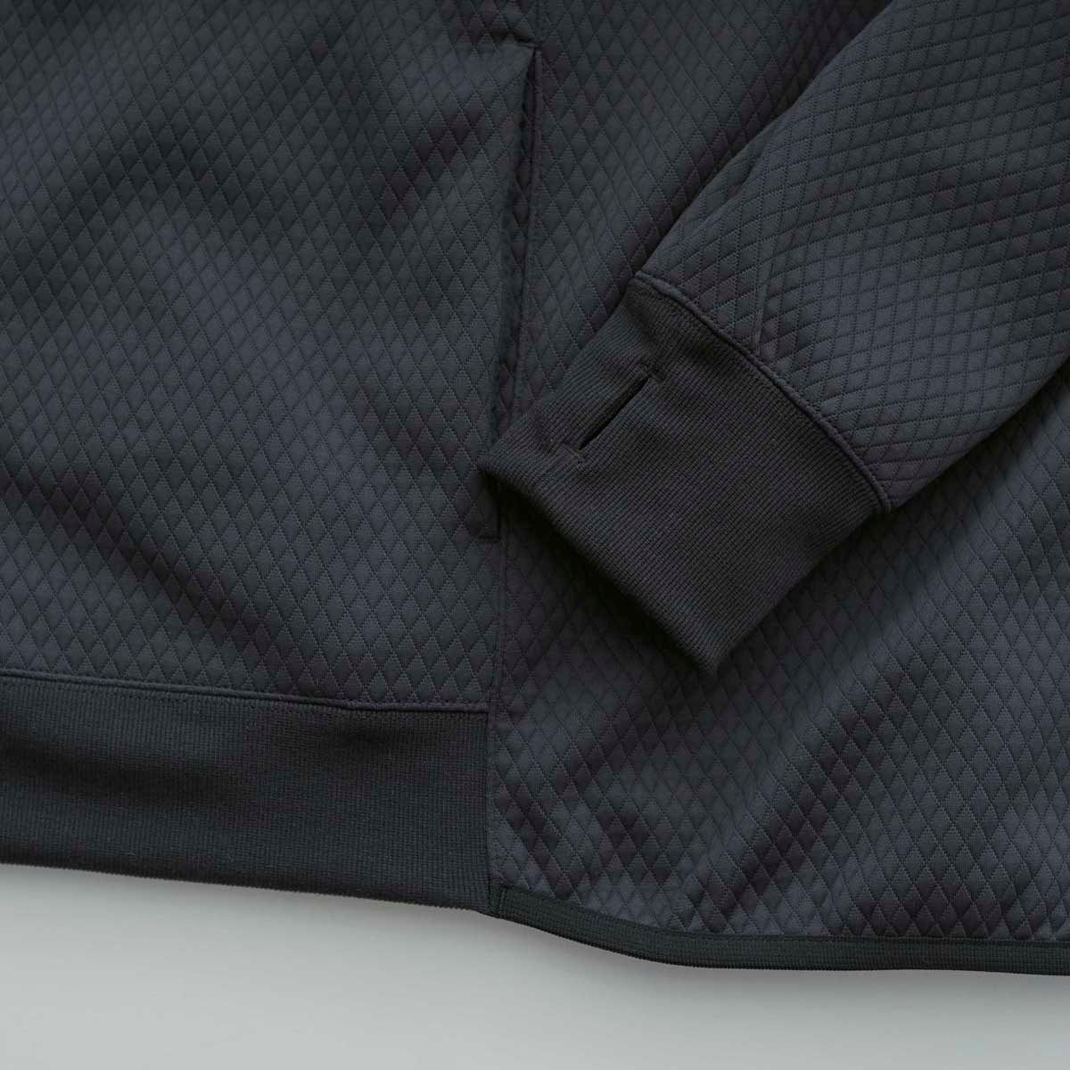 MICRO QUILTING JACQUARD P/O | D.OLIVE | カットソー