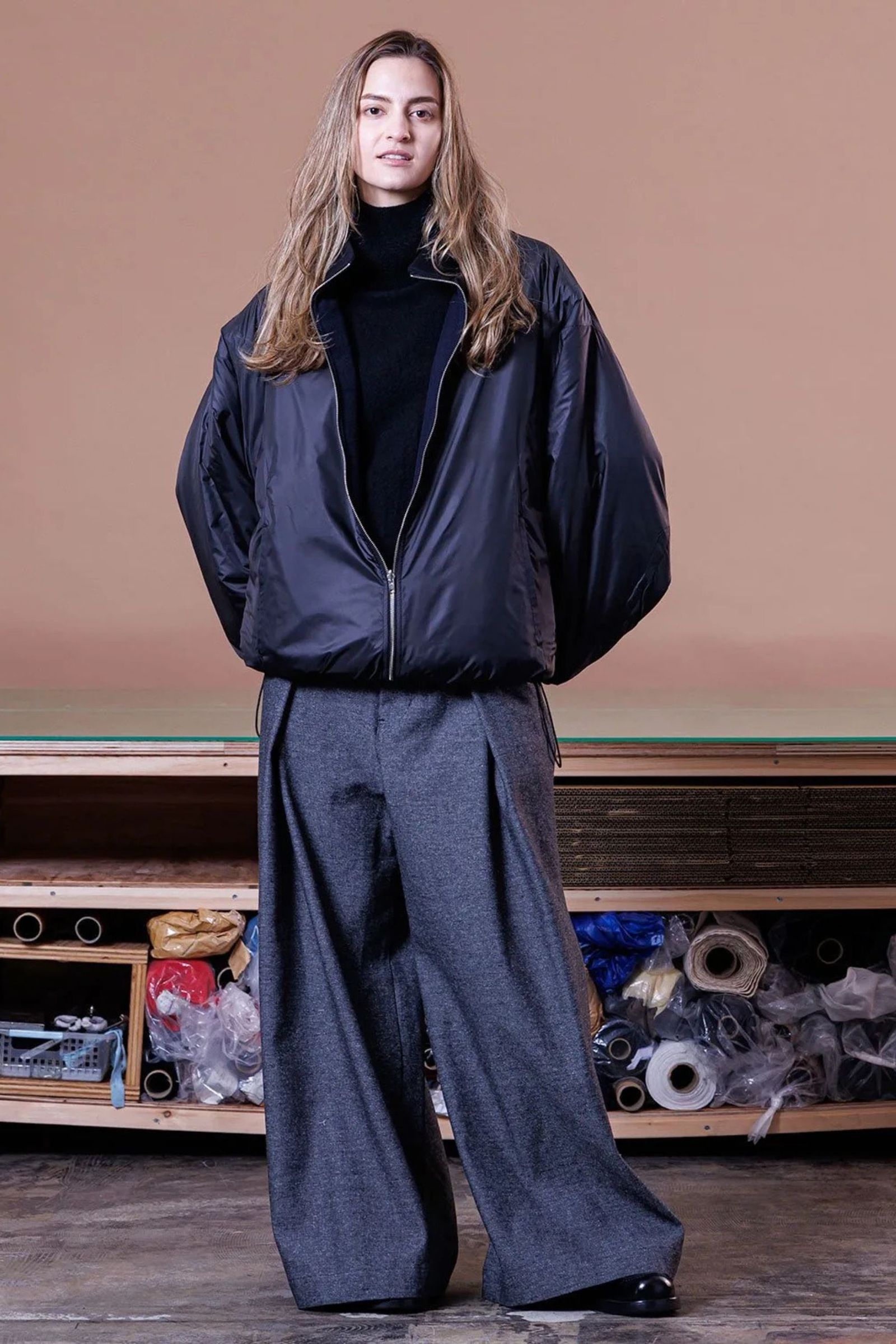 BISHU OLD SURGE Reversible Blouson | NAVY | リバーシブルブルゾン