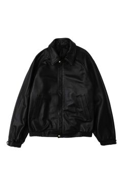 LEATHER BROUSON | BLACK | レザージャケット