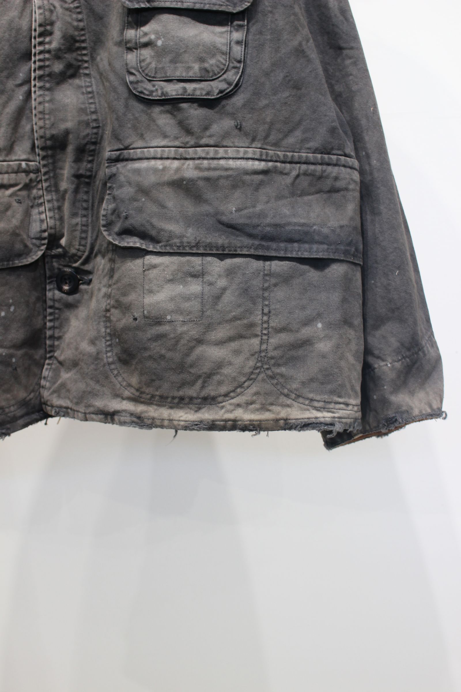 REVERSIBLE WORK JACKET | BLACK | リバーシブルジャケット