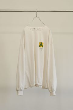 LOGO LS T-SHIRT | WHITE | カットソー