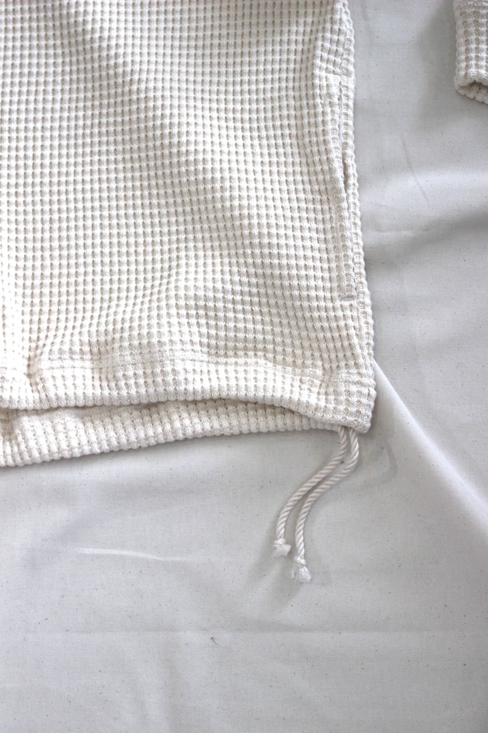 ALBERT MOC SWEATER | ECRU | ワッフルカットソー