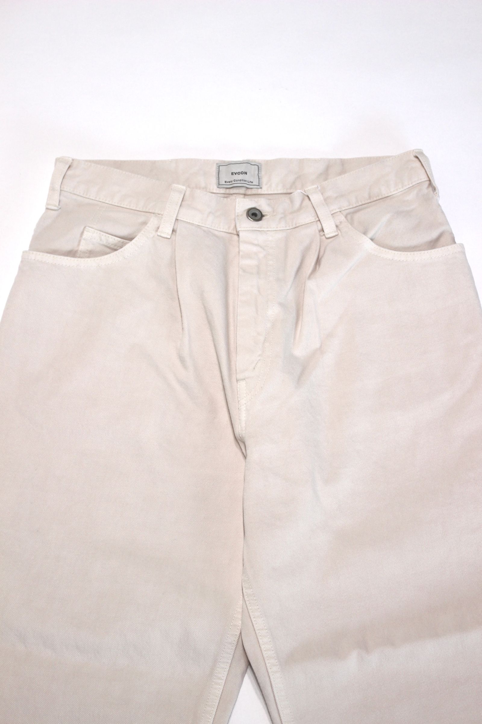 5POCKET TUCK WIDE DENIM/タックワイドデニムパンツ