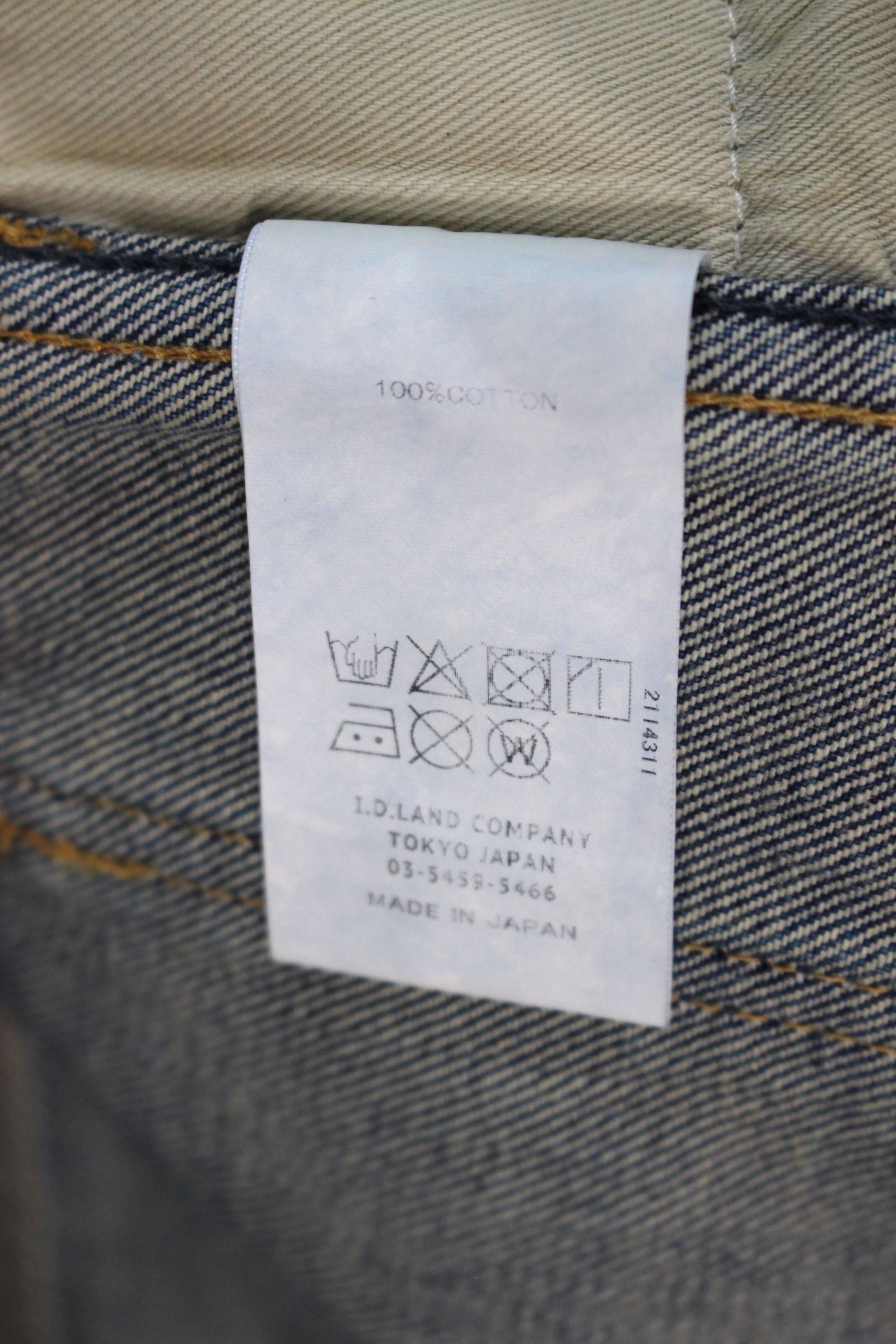 5POCKET TUCK WIDE DENIM/タックワイドデニムパンツ