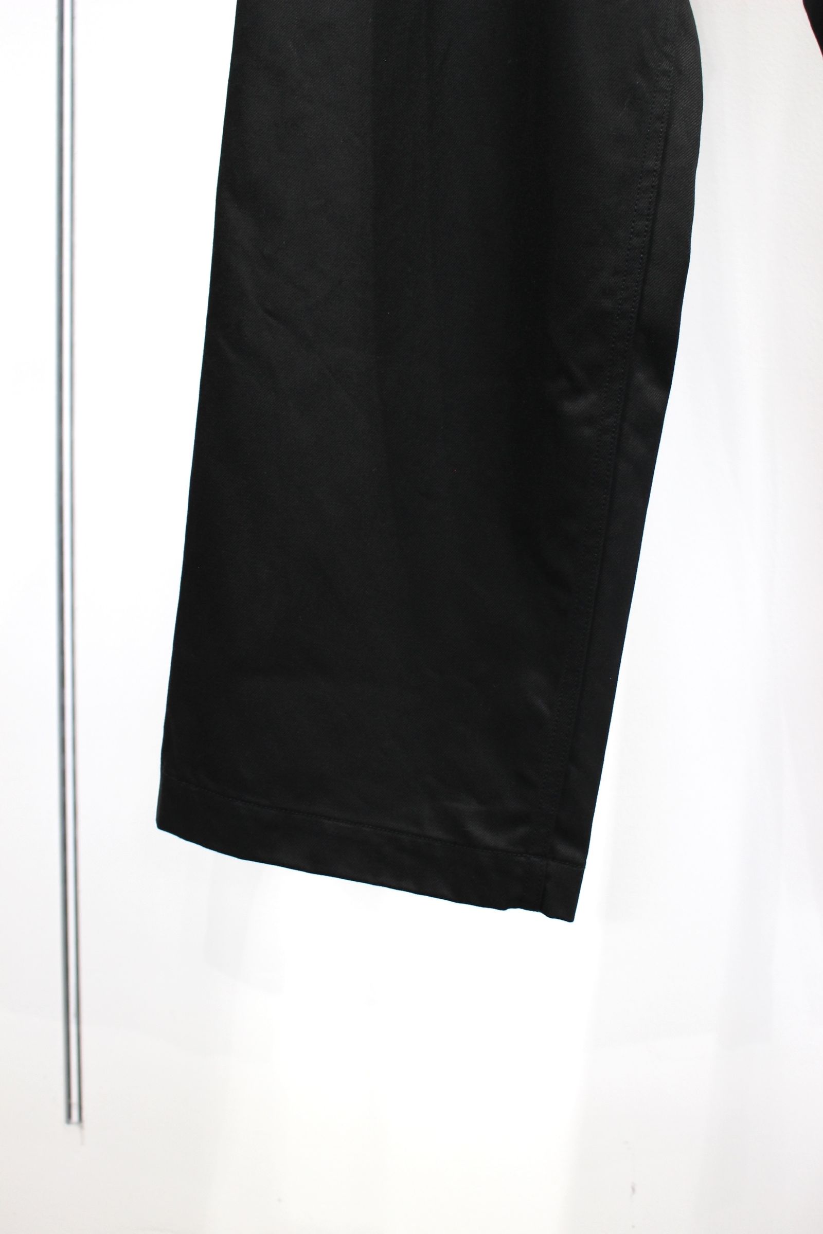 ARON EZ TROUSERS “twill” | BLACK | パンツ