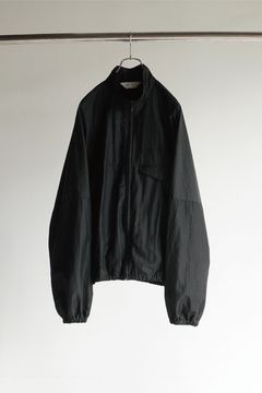 NYLON KIMONO BLOUSON/BLACK