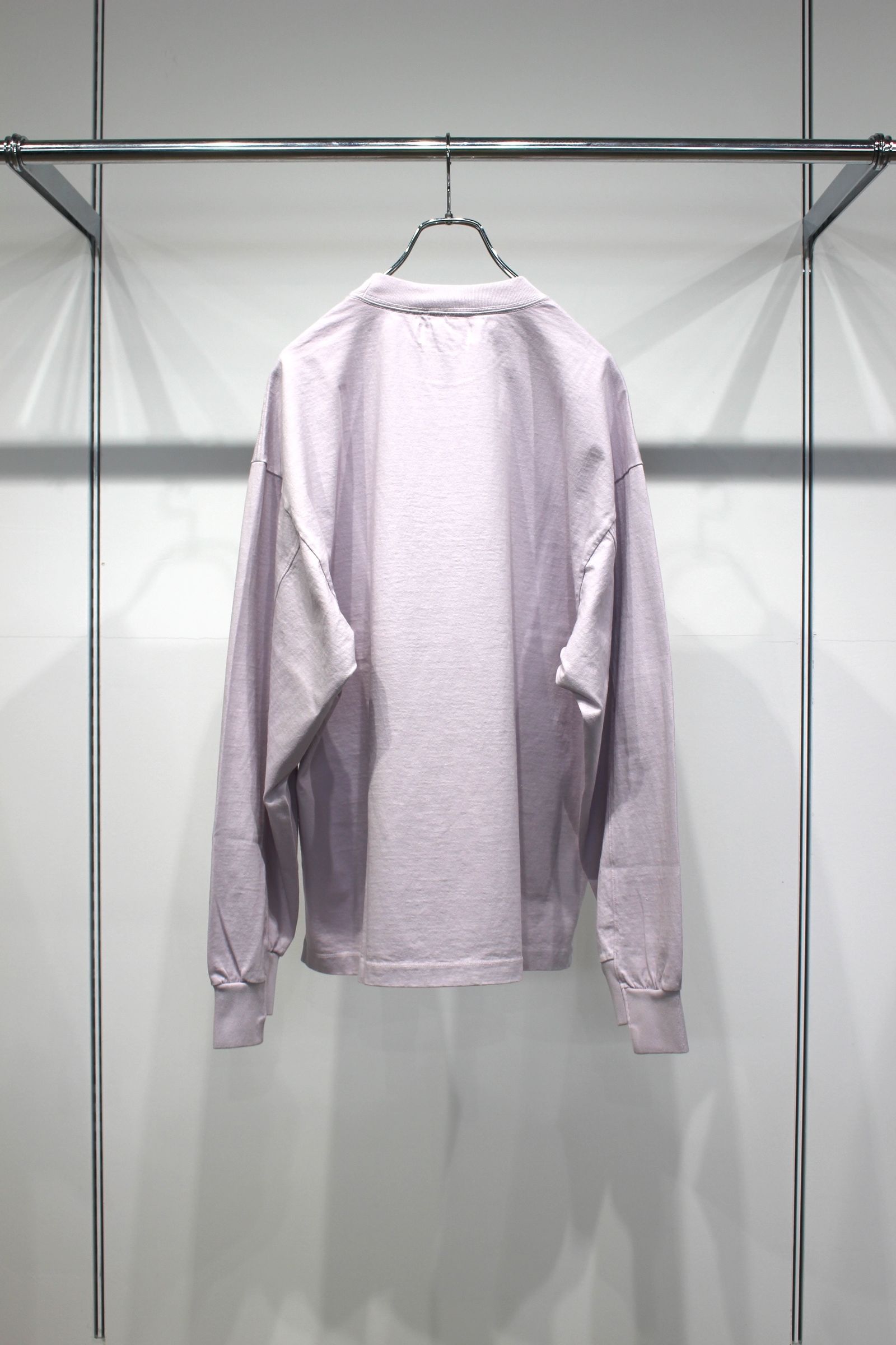 Stitch L/S T-shirts | LIGHT GRAY | カットソー
