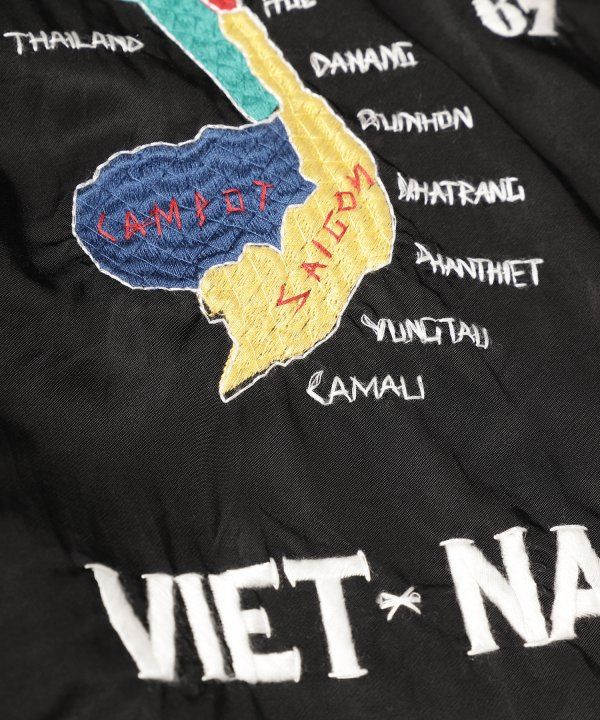 VIETNAM JACKET（ベトジャン）/ライトアウター/ブラック