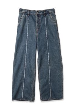 CUTTING WIDE DENIM | INDIGO | デニム