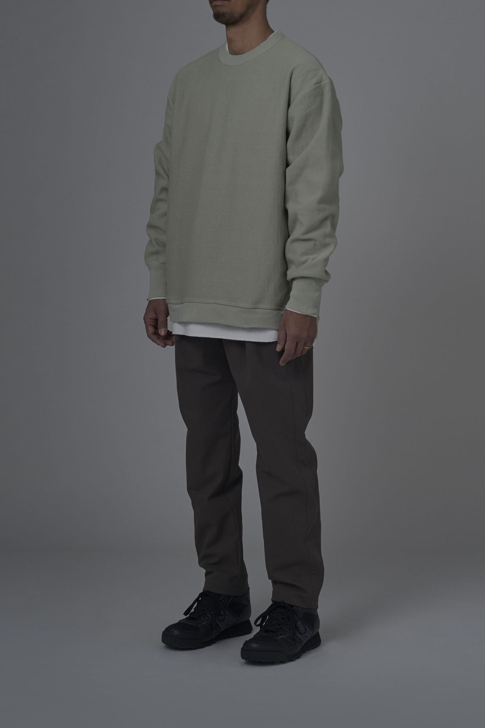 ALBERT Trousers”Twill”/OLIVE/イージートラックパンツ