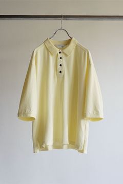 AGING POLO SHIRT/CREAM