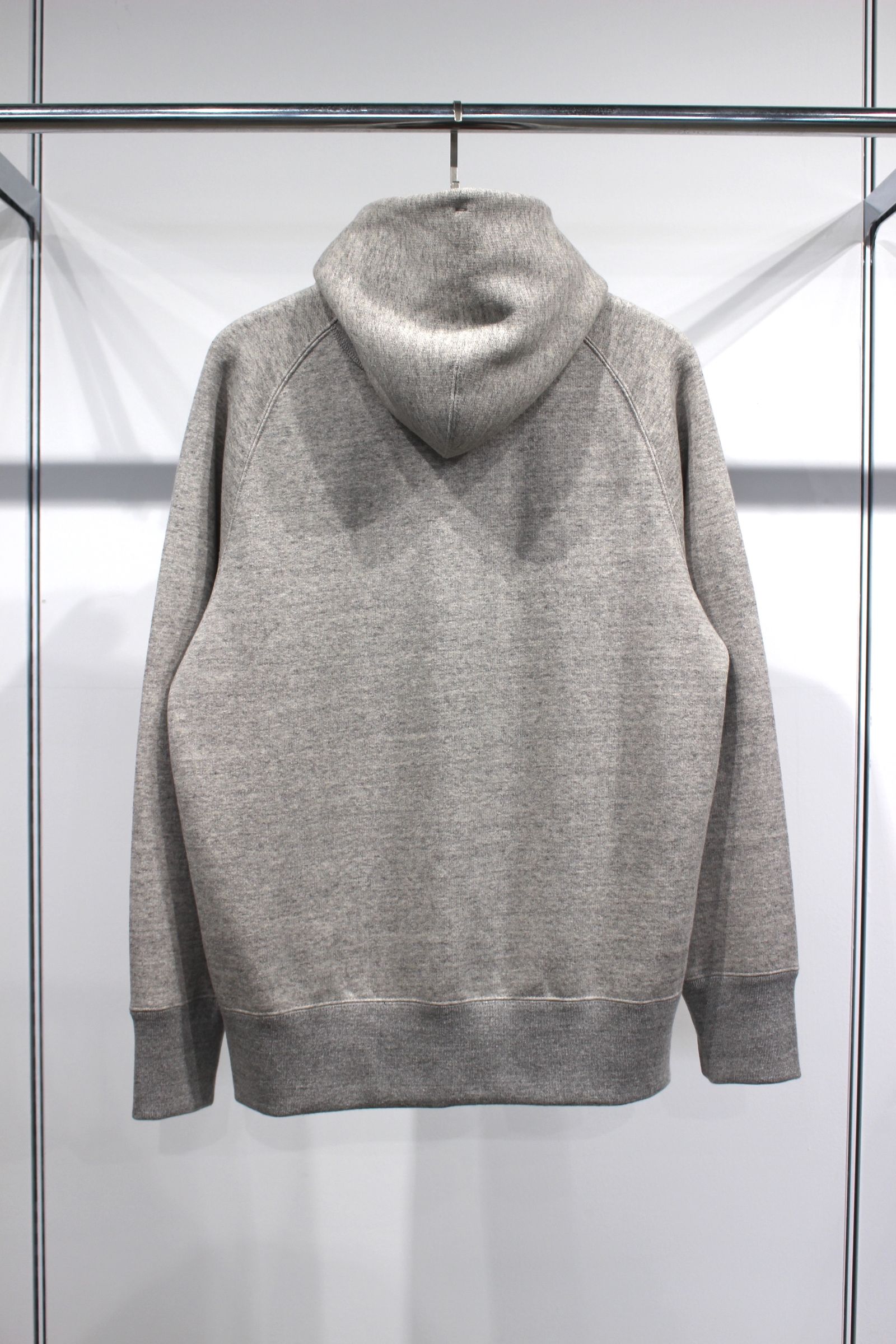 RAFFY ZIP PARKA/LT.GRAY